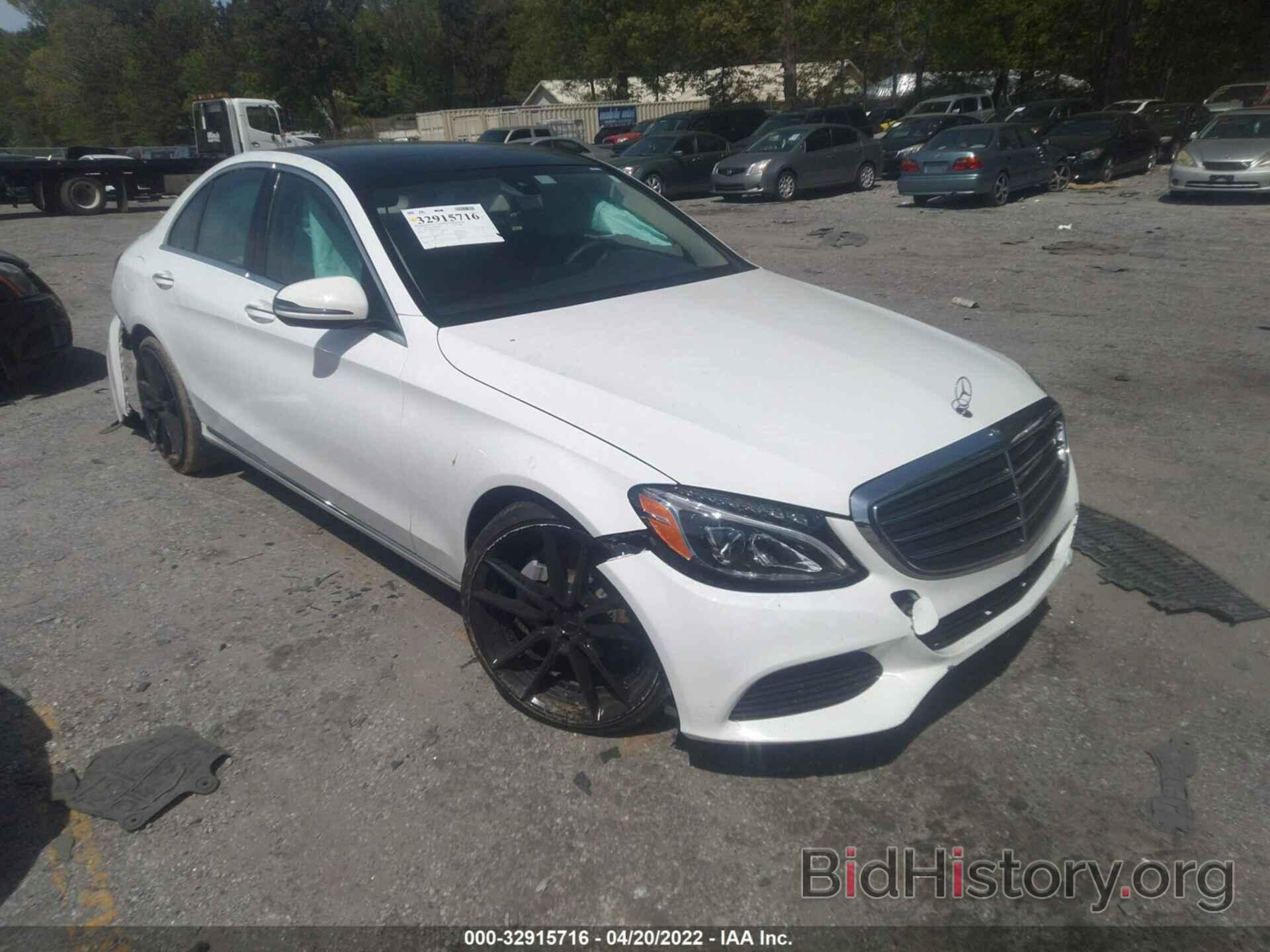 Photo 55SWF4JB8GU170097 - MERCEDES-BENZ C-CLASS 2016