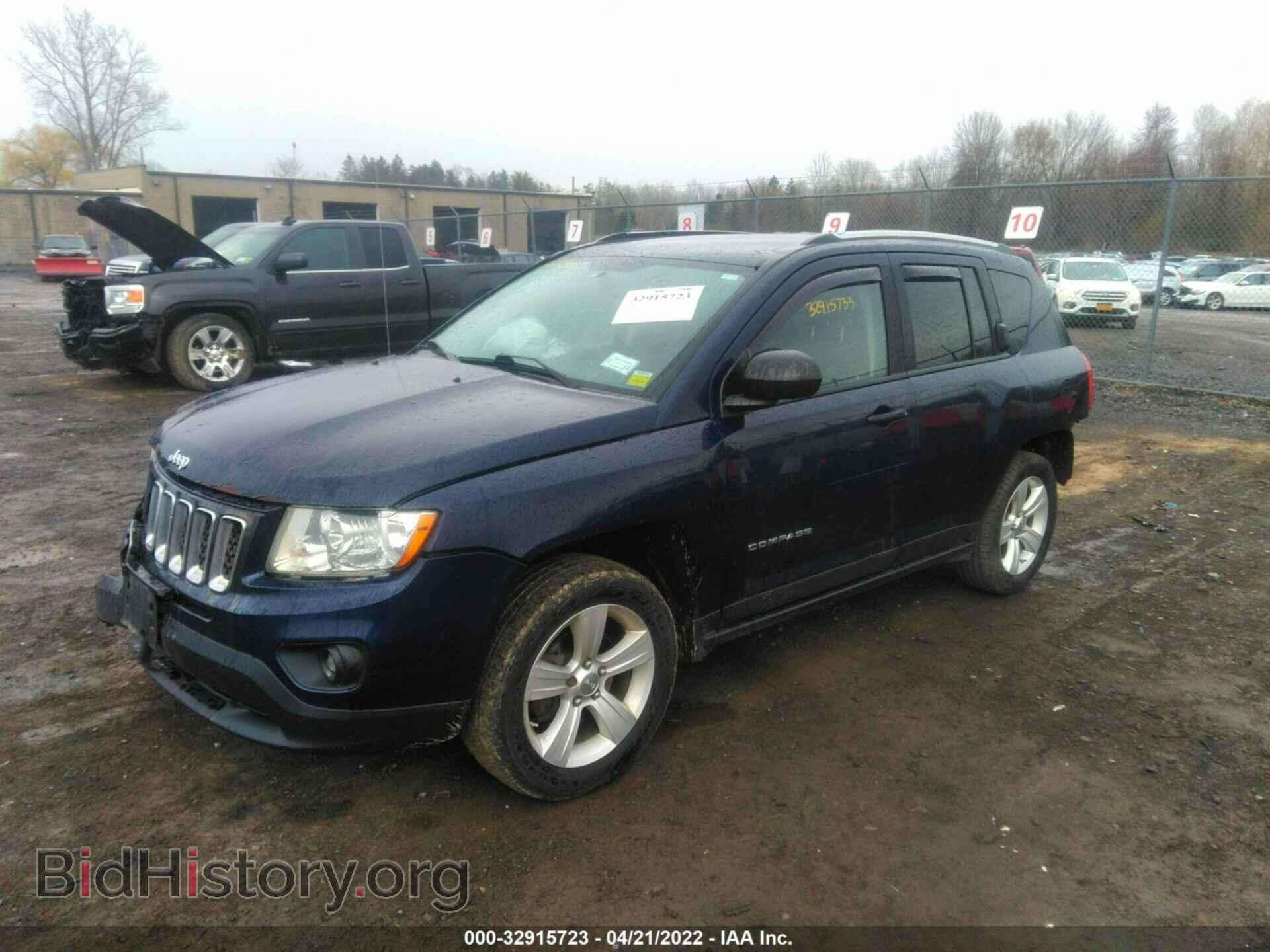 2012 JEEP COMPASS - VIN: 1C4NJDEB8CD675841 - Фото 2