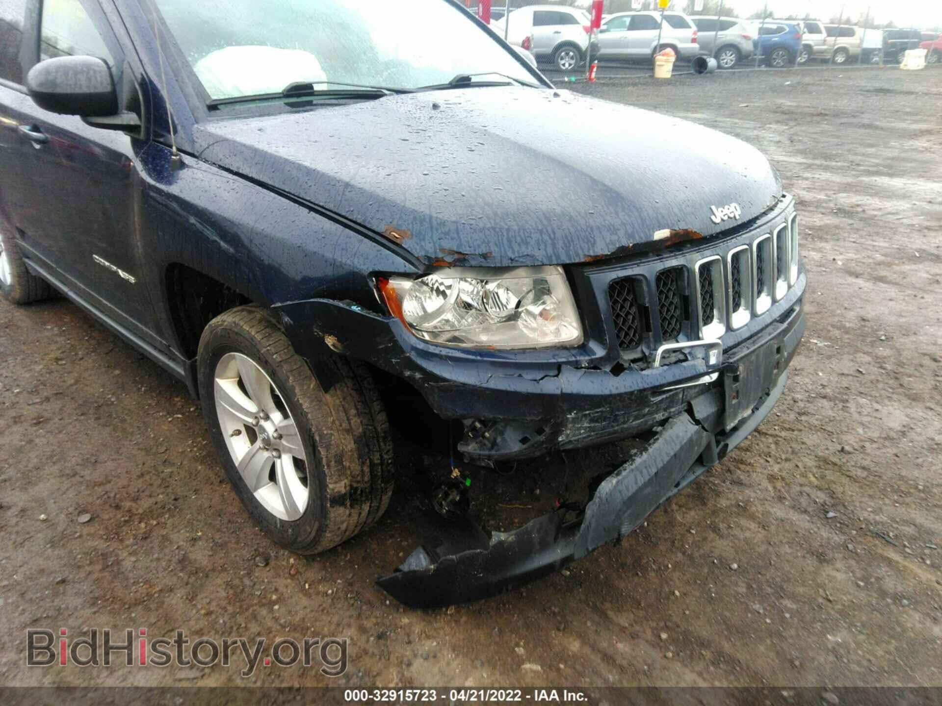 2012 JEEP COMPASS - VIN: 1C4NJDEB8CD675841 - Фото 6