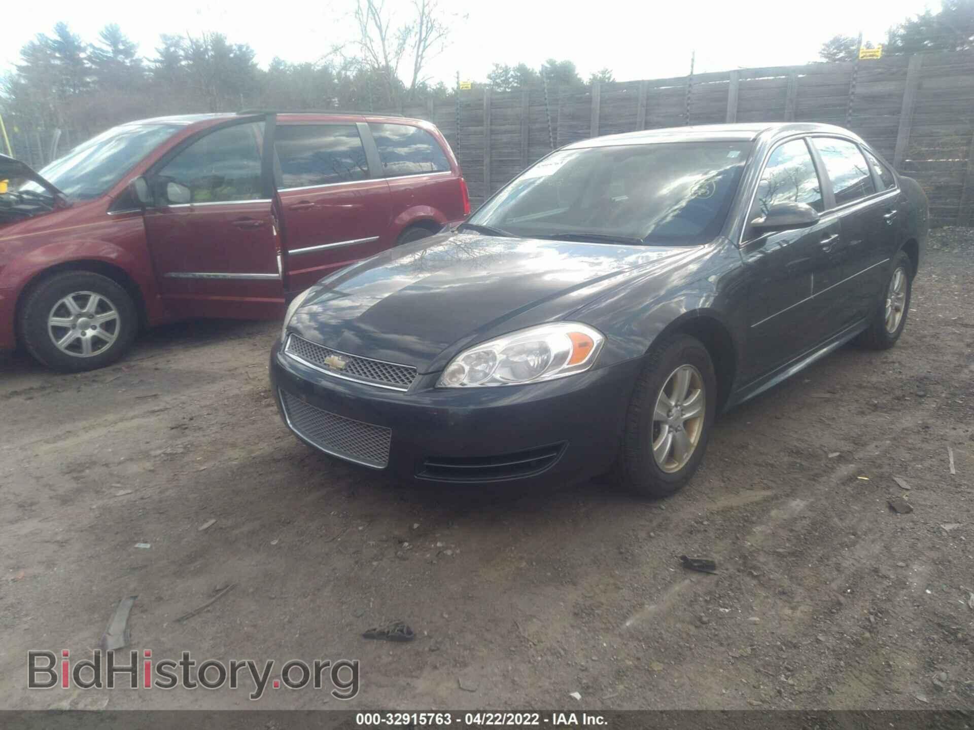 2013 CHEVROLET IMPALA - VIN: 2G1WF5E38D1254812 - Фото 2