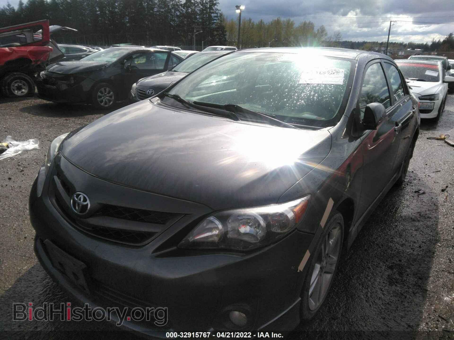 2013 TOYOTA COROLLA - VIN: 2T1BU4EE7DC106515 - Фото 2