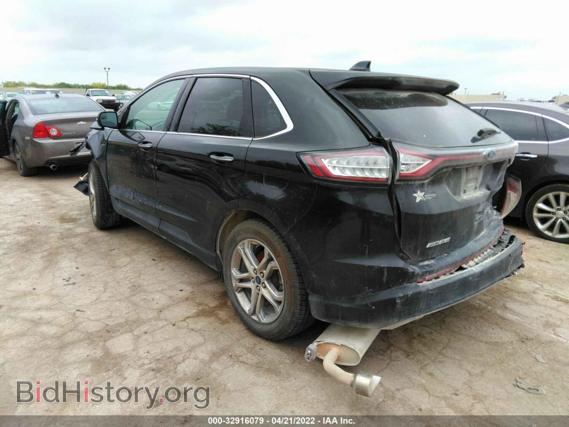 2015 FORD EDGE - VIN: 2FMTK4K89FBB34476 - Photo 3