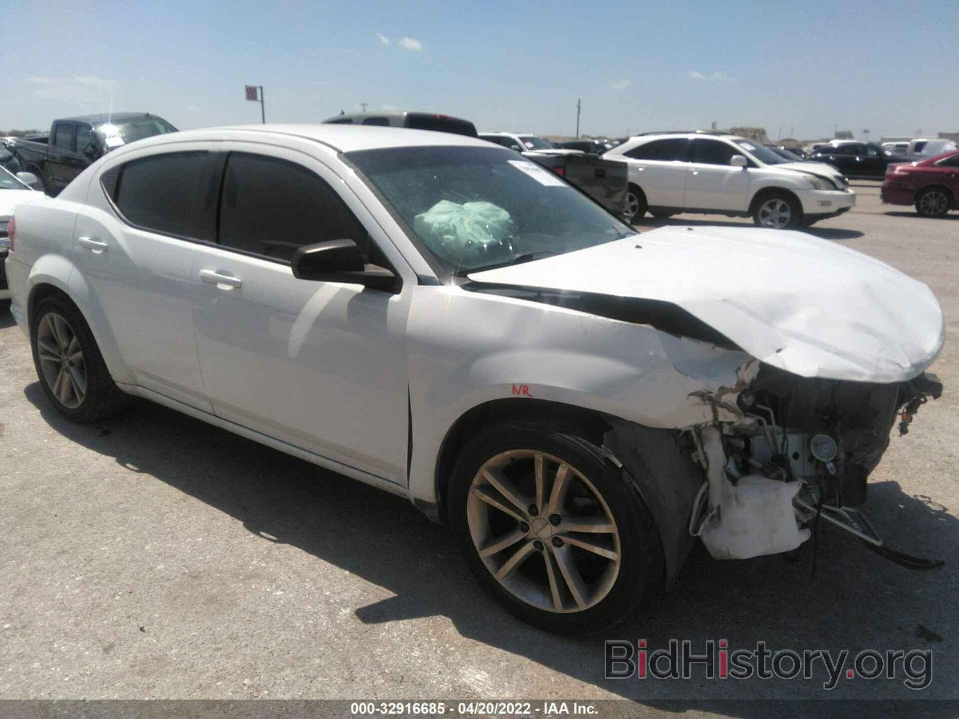 Photo 1C3CDZAB9EN161550 - DODGE AVENGER 2014