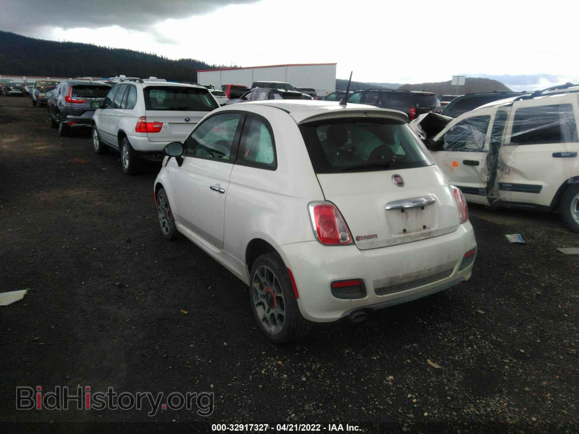 2015 FIAT 500 - VIN: 3C3CFFBR3FT647888 - Фото 3