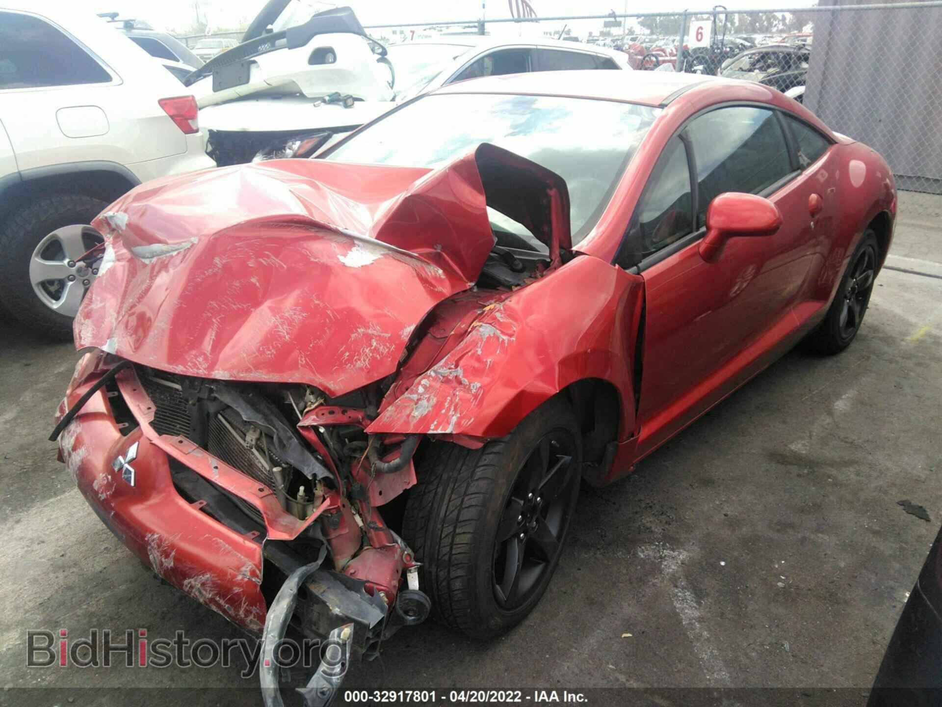 2008 MITSUBISHI ECLIPSE - VIN: 4A3AK24F18E027969 - Photo 2