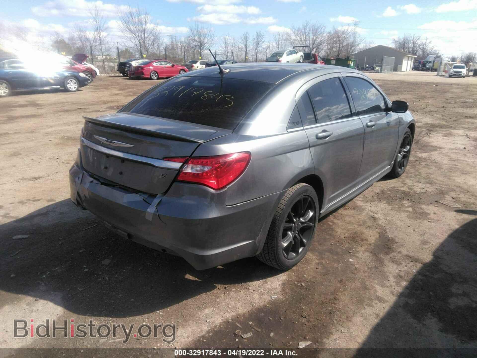 2013 CHRYSLER 200 - VIN: 1C3CCBCGXDN719598 - Фото 4
