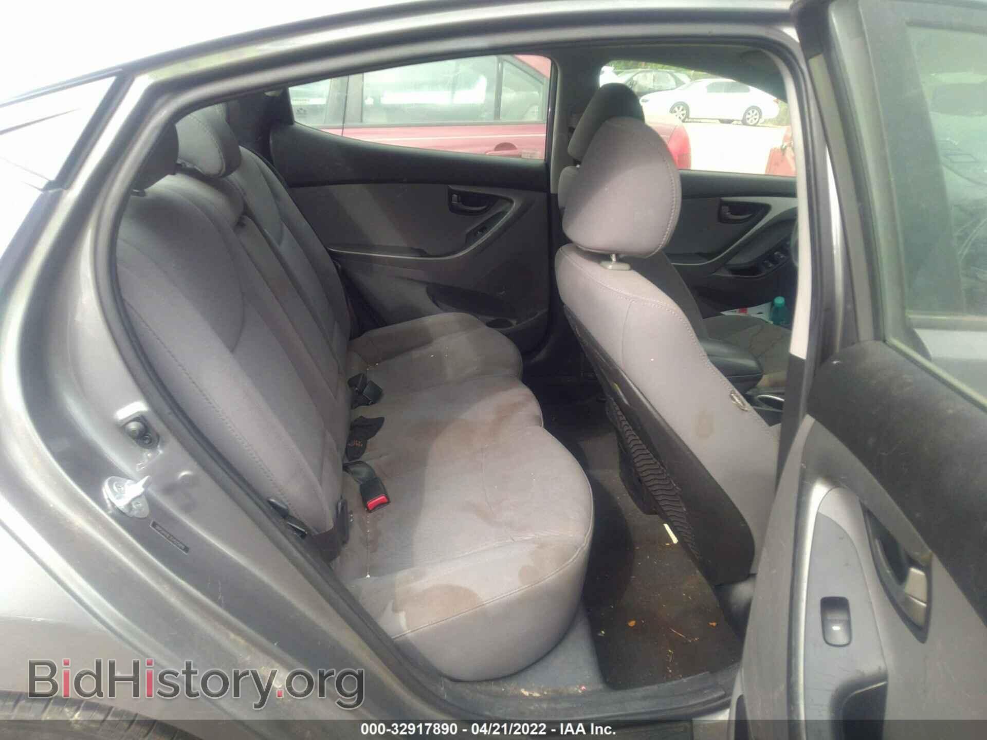 2014 HYUNDAI ELANTRA - VIN: 5NPDH4AE2EH525910 - Фото 8