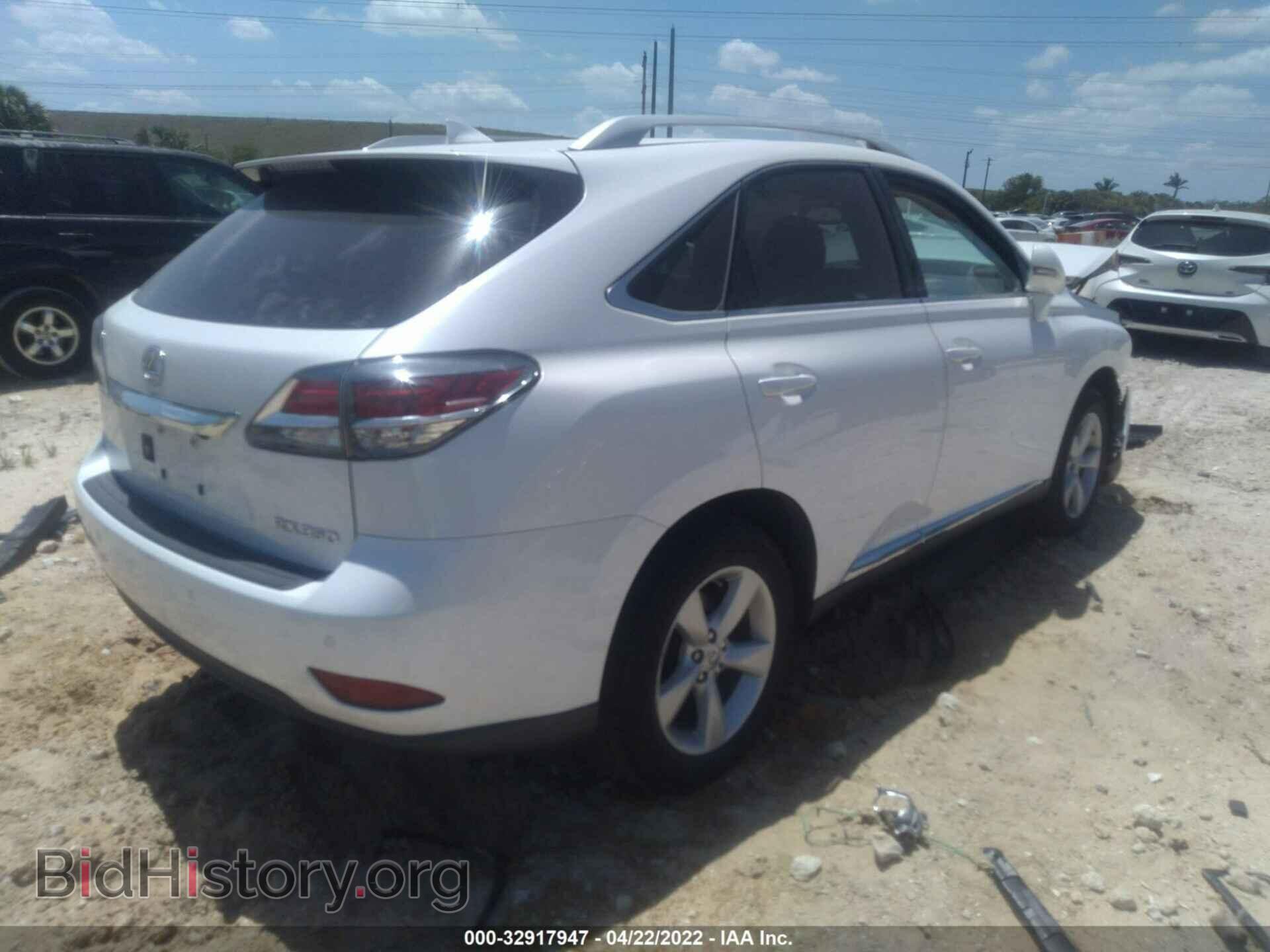 2015 LEXUS RX 350 - VIN: 2T2BK1BA0FC301246 - Фото 4