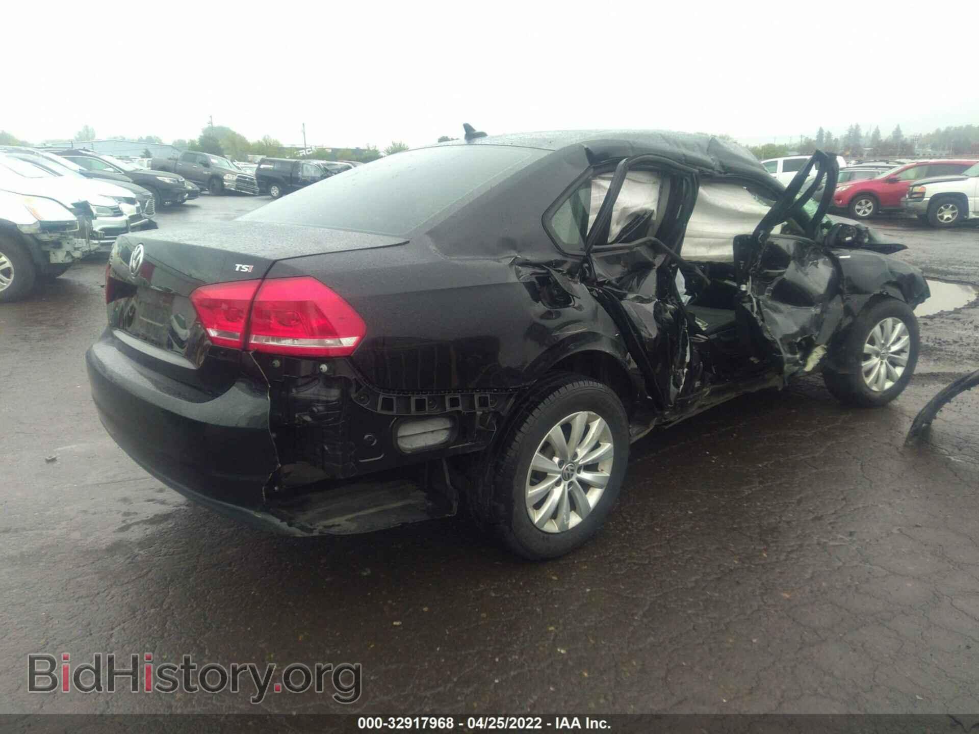2014 VOLKSWAGEN PASSAT - VIN: 1VWAT7A36EC072076 - Фото 4
