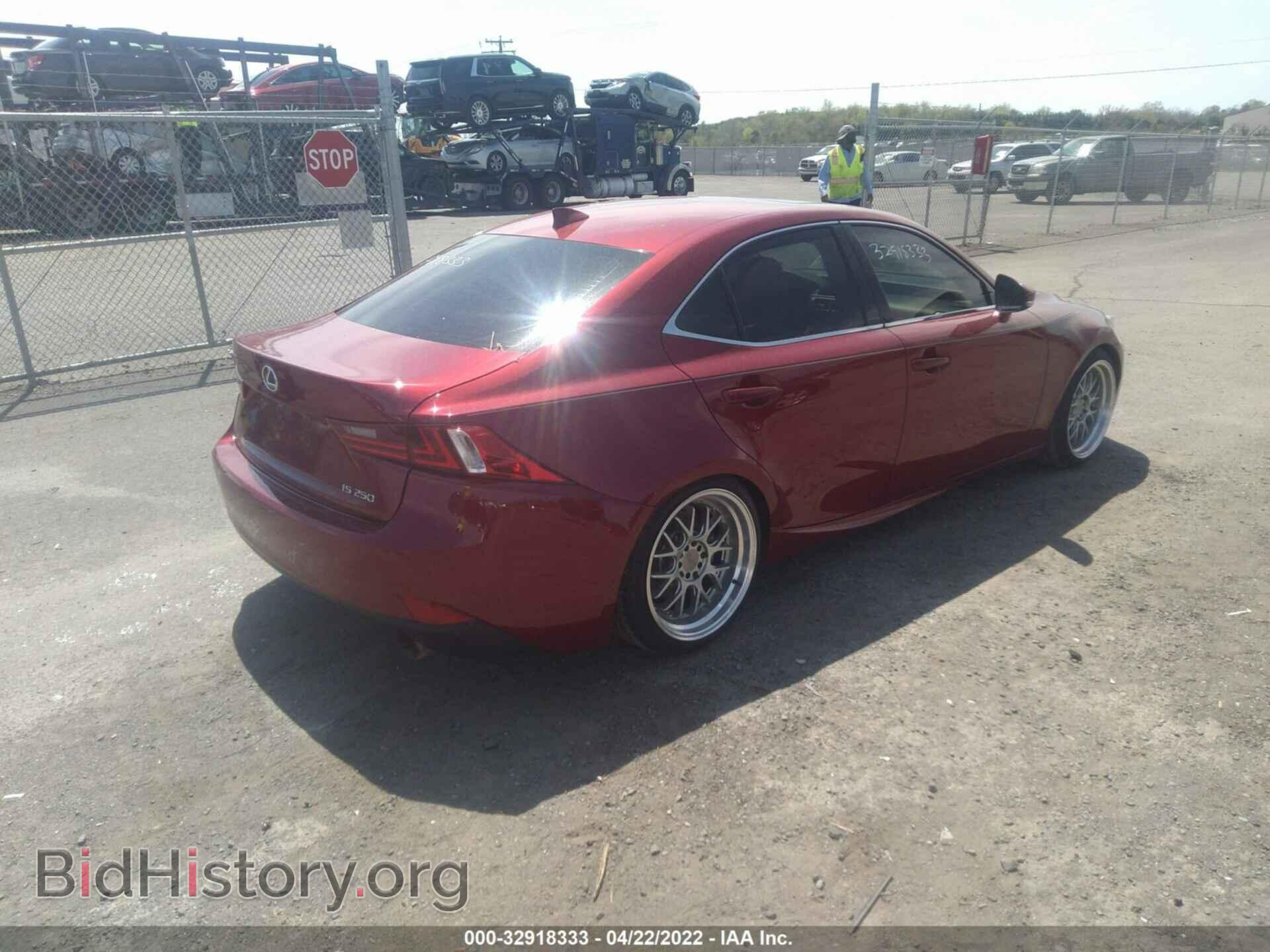 2014 LEXUS IS 250 - VIN: JTHBF1D28E5037900 - Фото 4