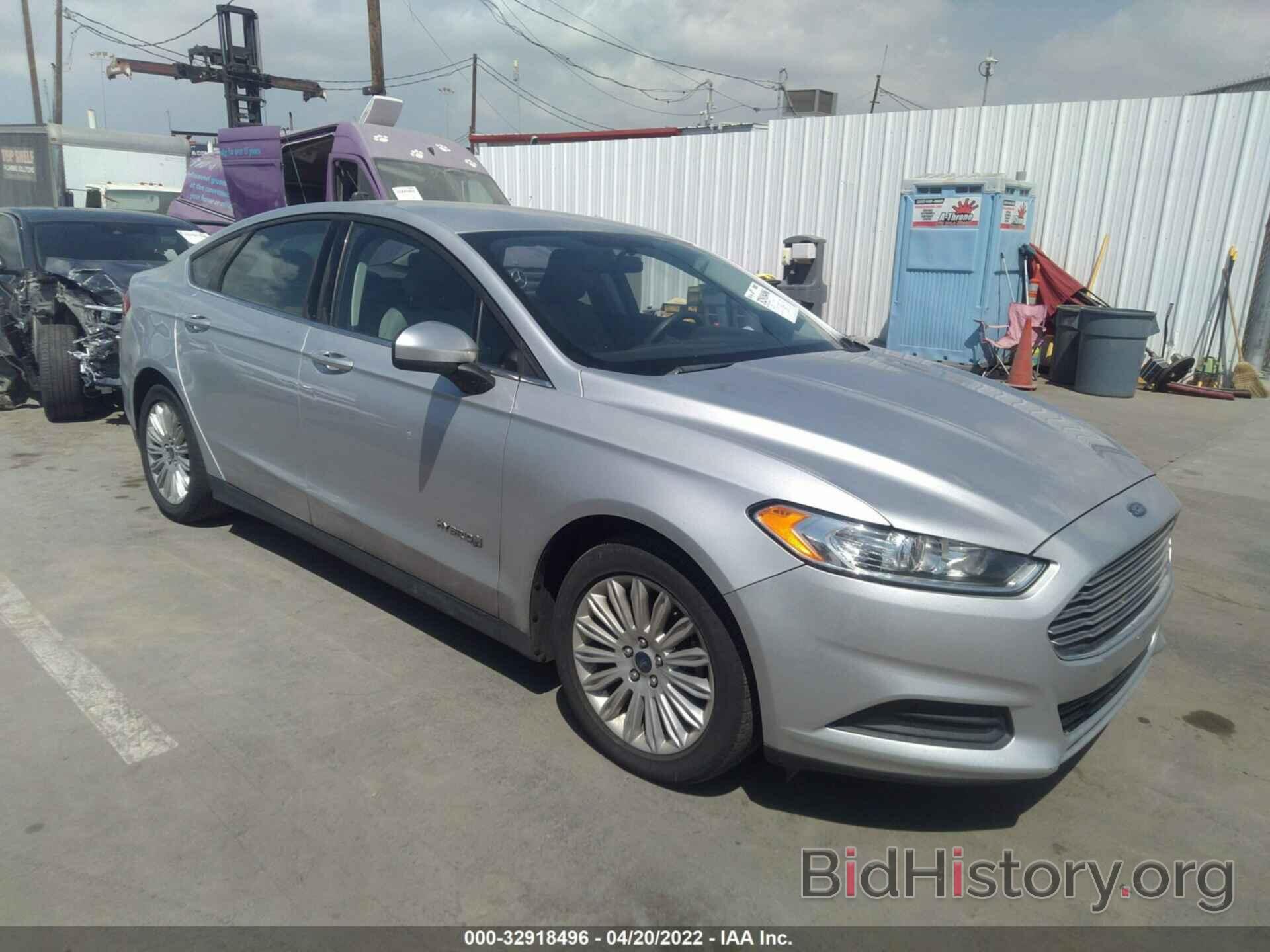 Photo 3FA6P0UU0GR357617 - FORD FUSION 2016