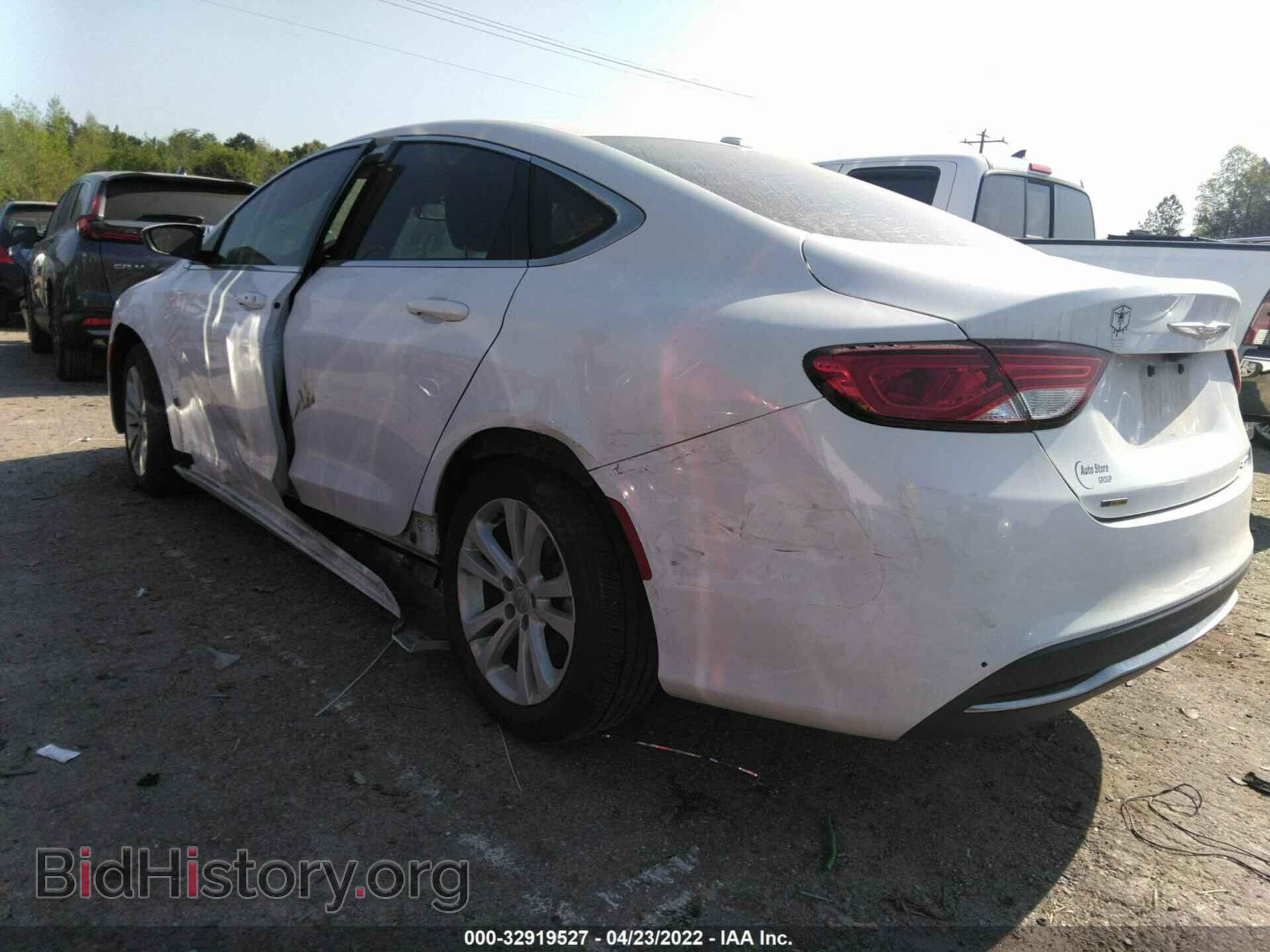 2016 CHRYSLER 200 - VIN: 1C3CCCAB1GN126620 - Фото 3