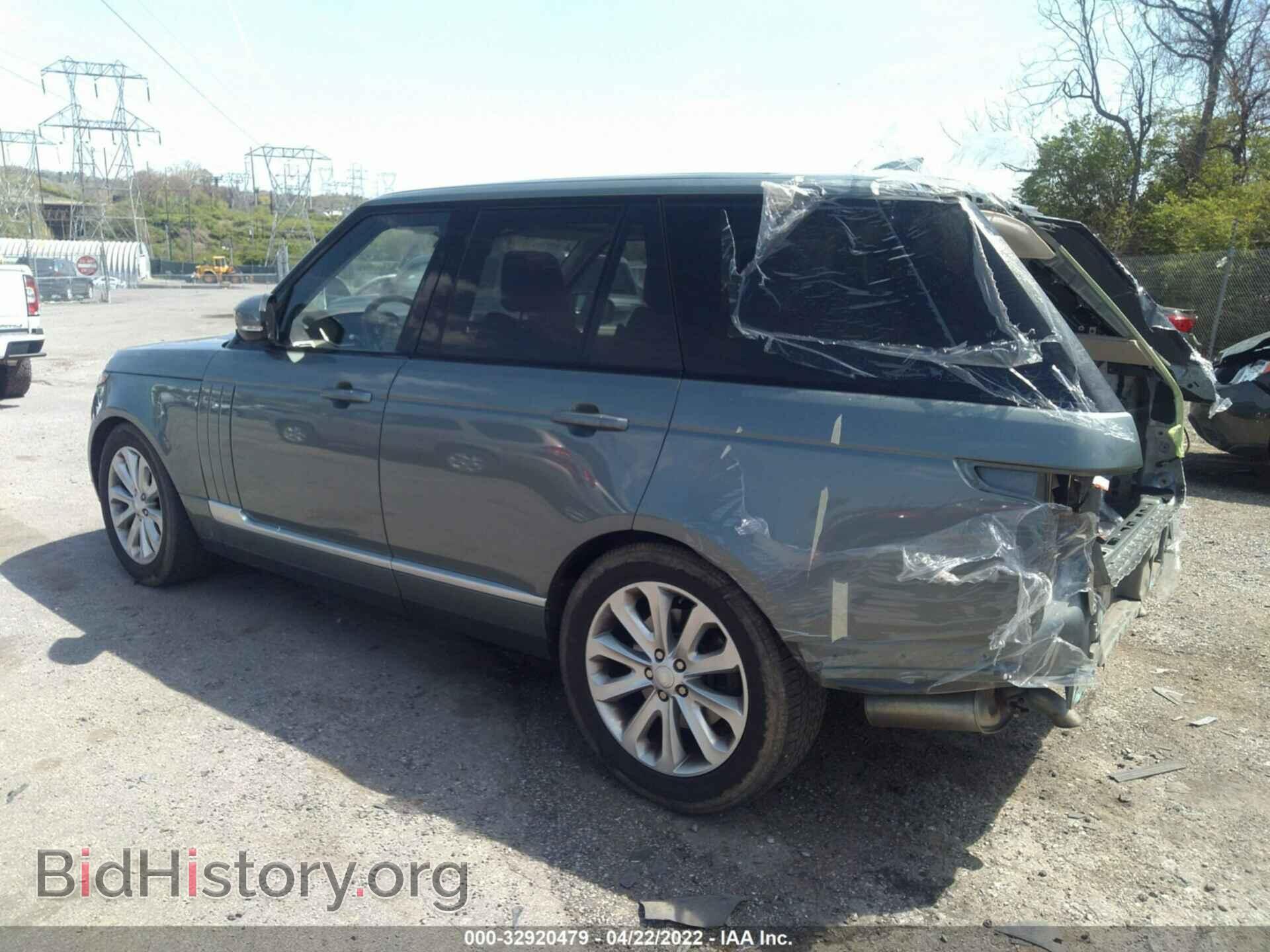 2017 LAND ROVER RANGE ROVER - VIN: SALGS2FK3HA325575 - Фото 3