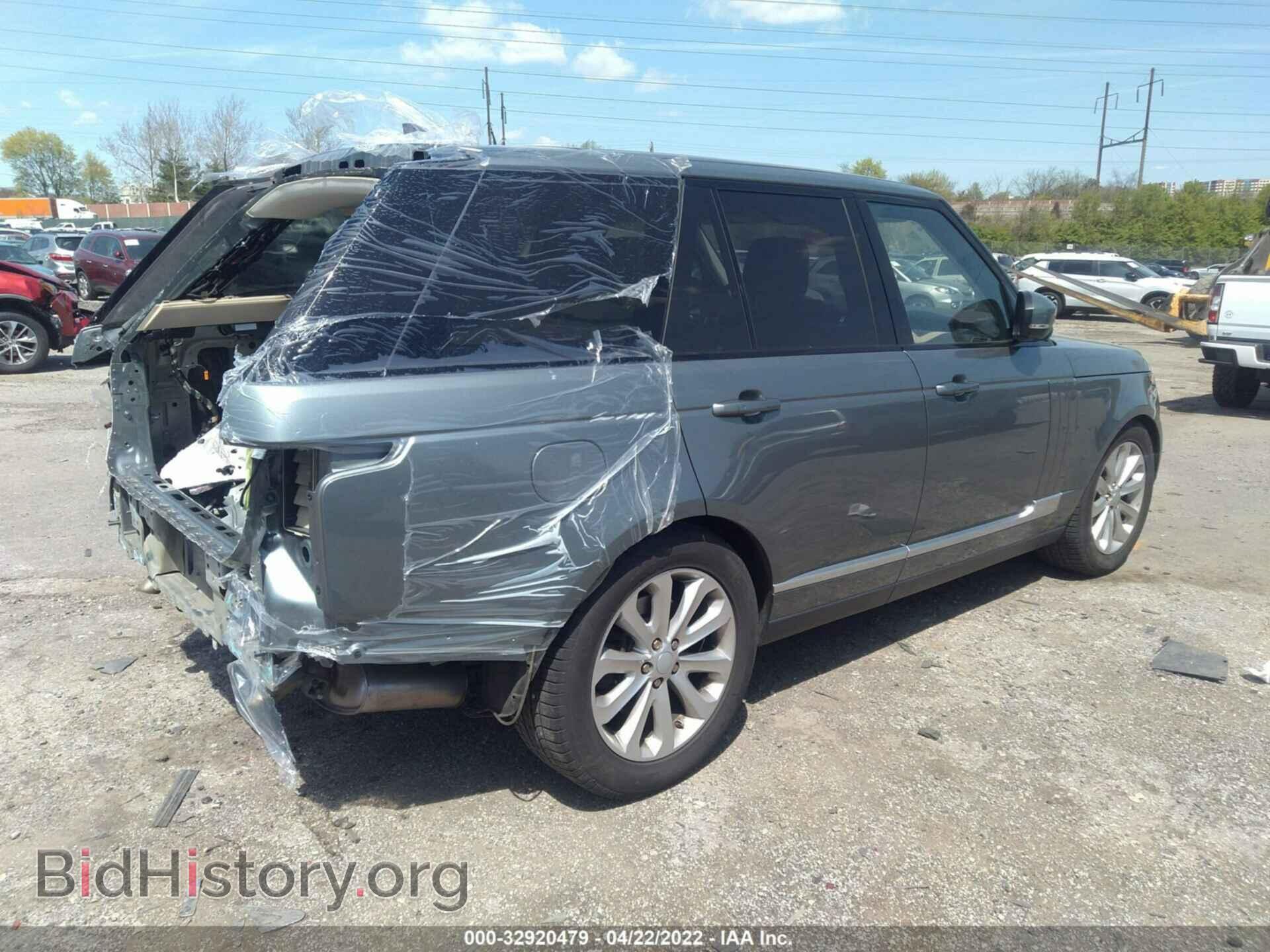 2017 LAND ROVER RANGE ROVER - VIN: SALGS2FK3HA325575 - Фото 4