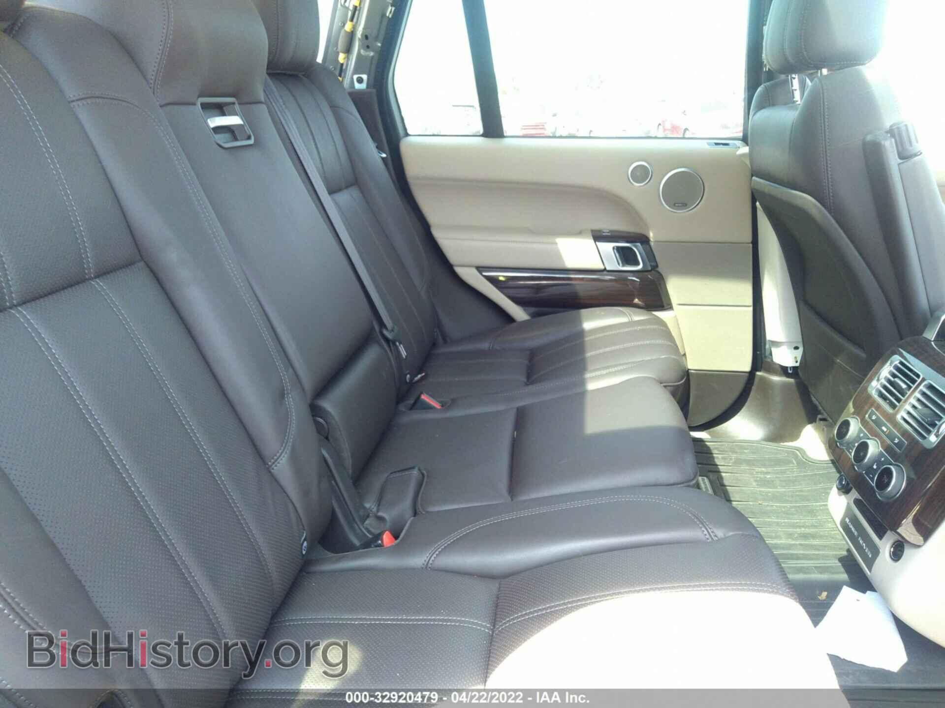2017 LAND ROVER RANGE ROVER - VIN: SALGS2FK3HA325575 - Фото 8