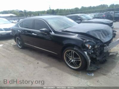 2012 Lexus LS 460 L, black — VIN JTHGL5EF5C5046431, IAAI