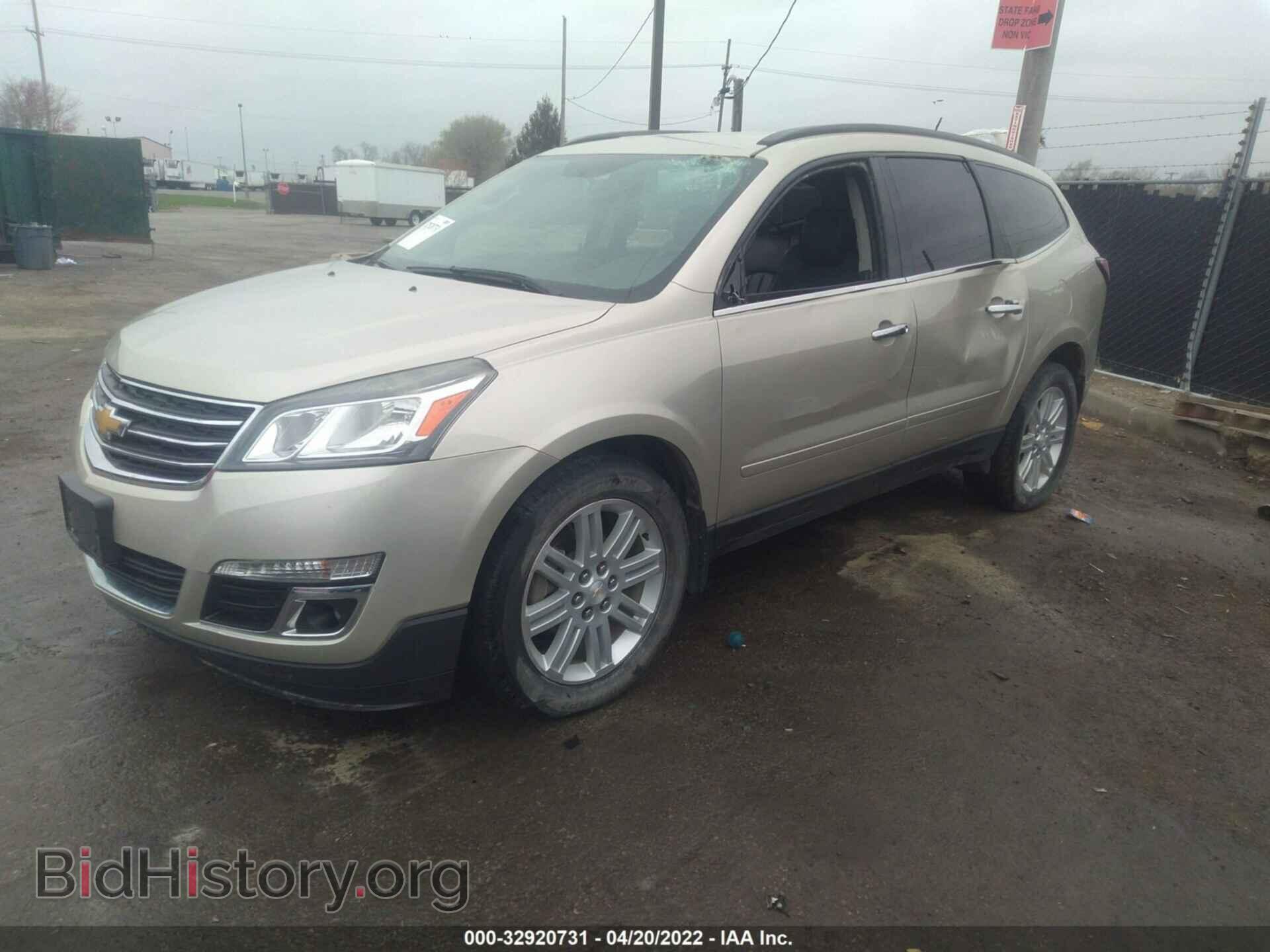 2014 CHEVROLET TRAVERSE - VIN: 1GNKRGKD4EJ149236 - Фото 2