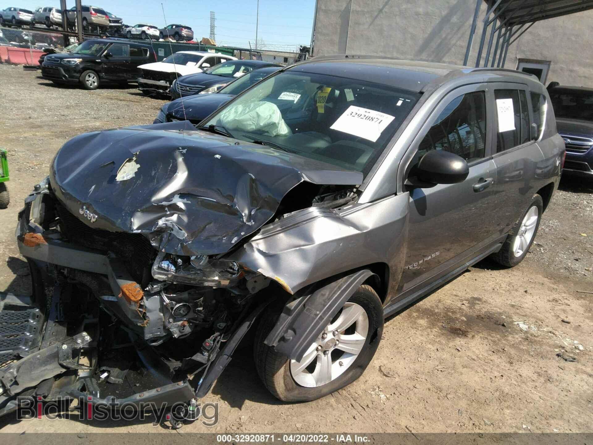 2012 JEEP COMPASS - VIN: 1C4NJDEB2CD650515 - Фото 2