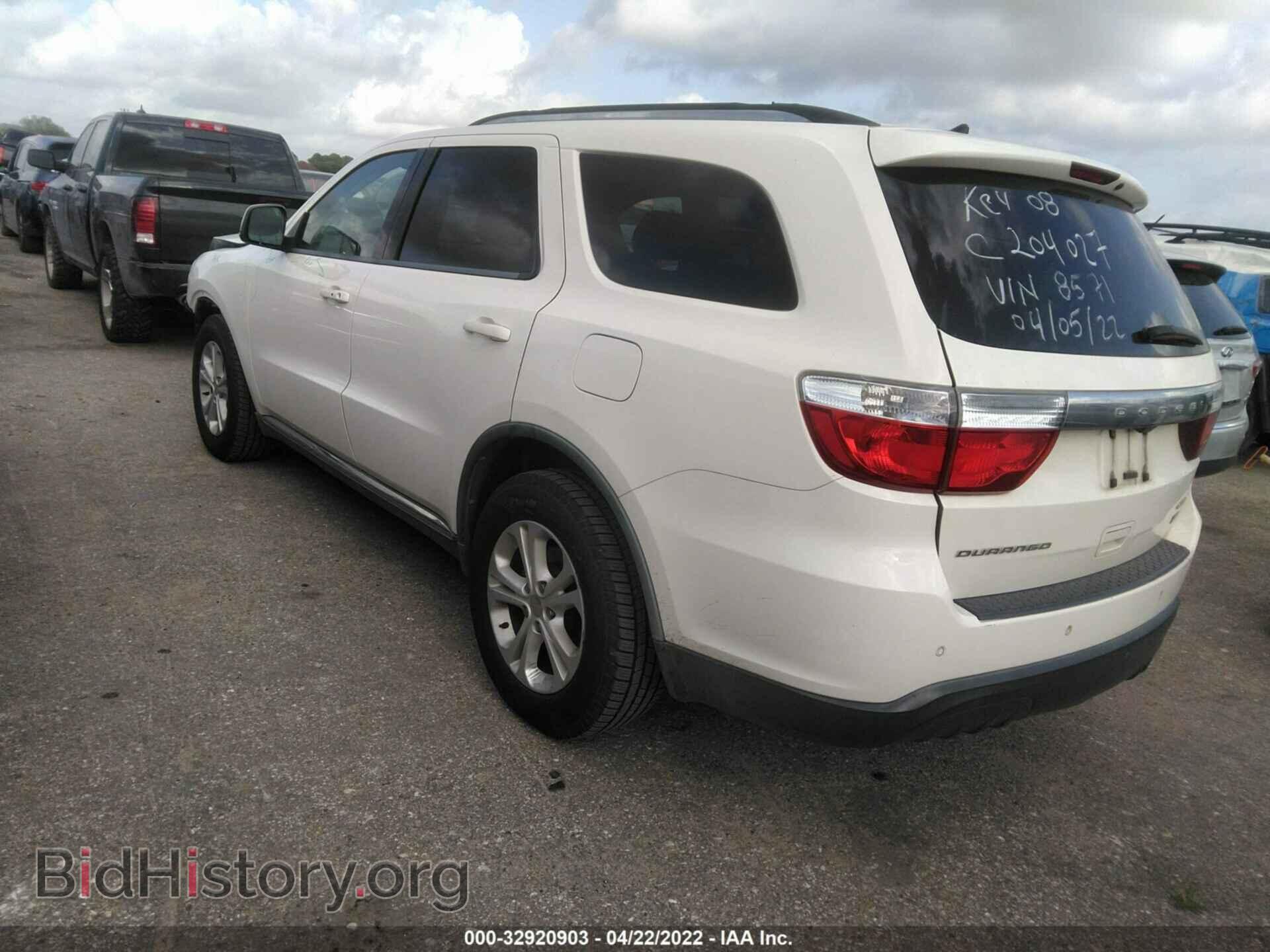 2012 DODGE DURANGO - VIN: 1C4RDHDG0CC118571 - Photo 3