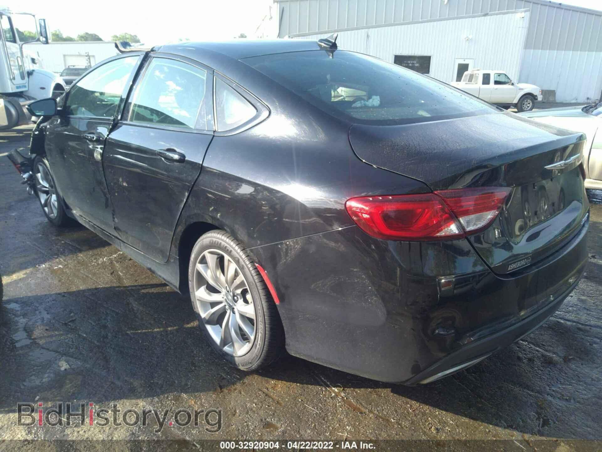 2015 CHRYSLER 200 - VIN: 1C3CCCBGXFN735925 - Фото 3