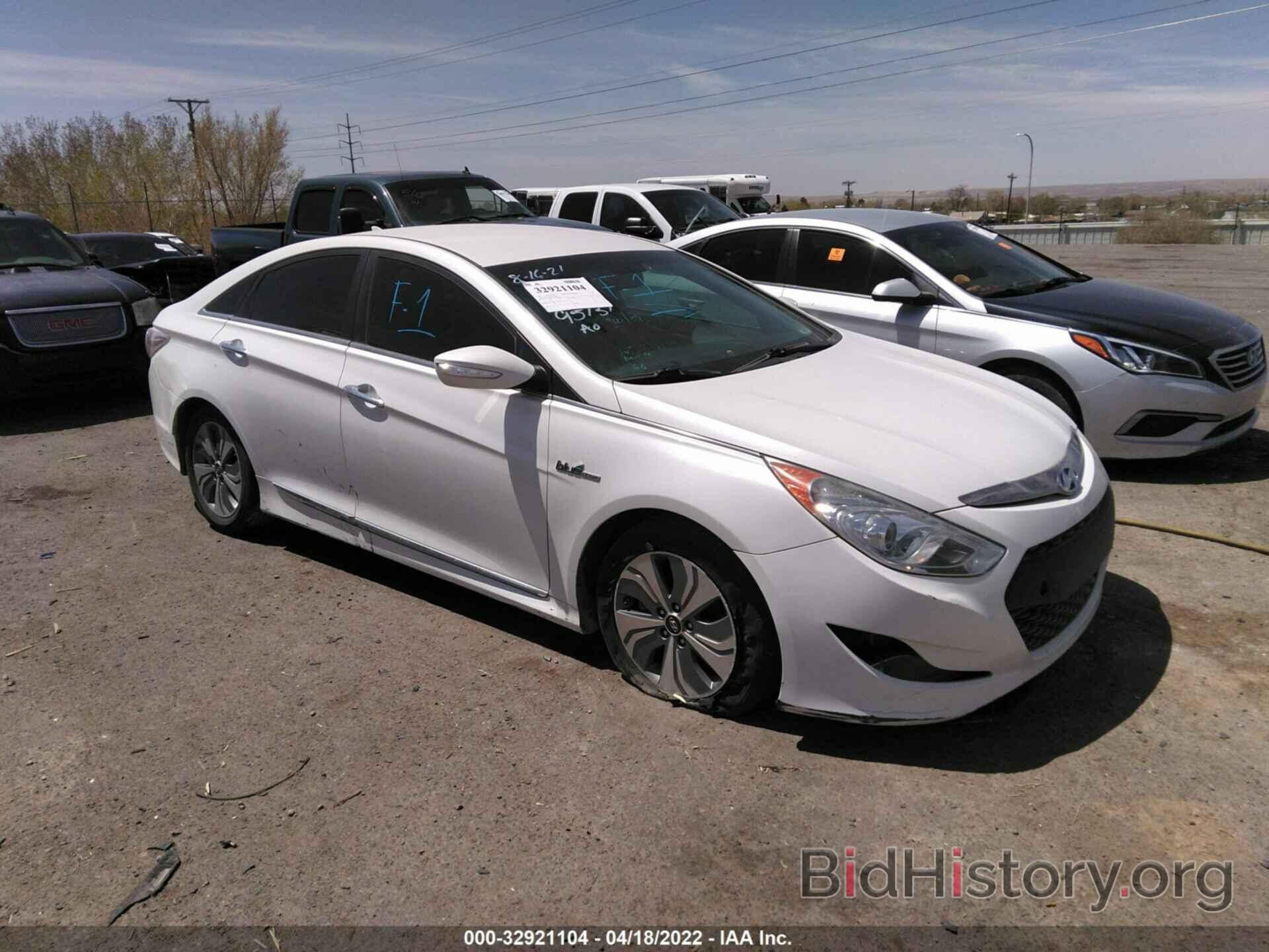 Photo KMHEC4A40DA086928 - HYUNDAI SONATA HYBRID 2013