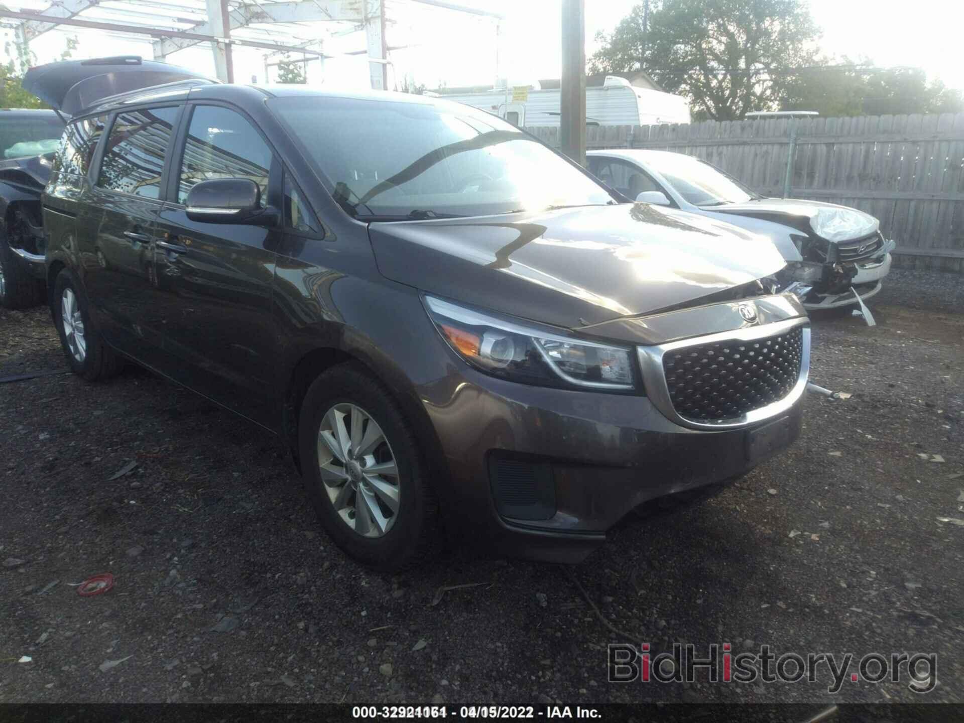 Photo KNDMB5C17G6204041 - KIA SEDONA 2016