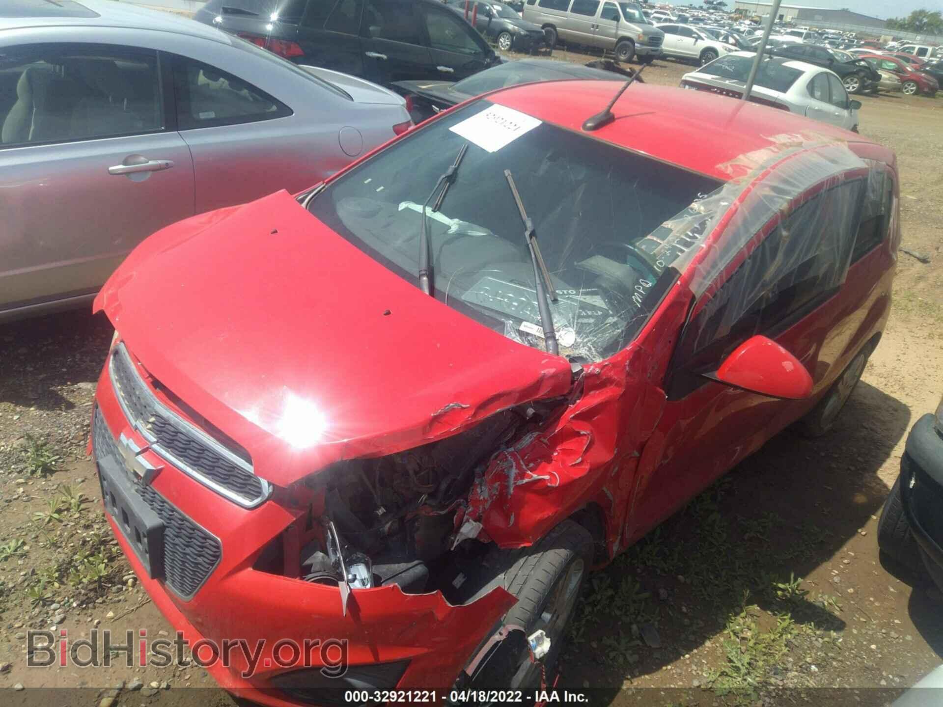 2013 CHEVROLET SPARK - VIN: KL8CD6S91DC503999 - Фото 2