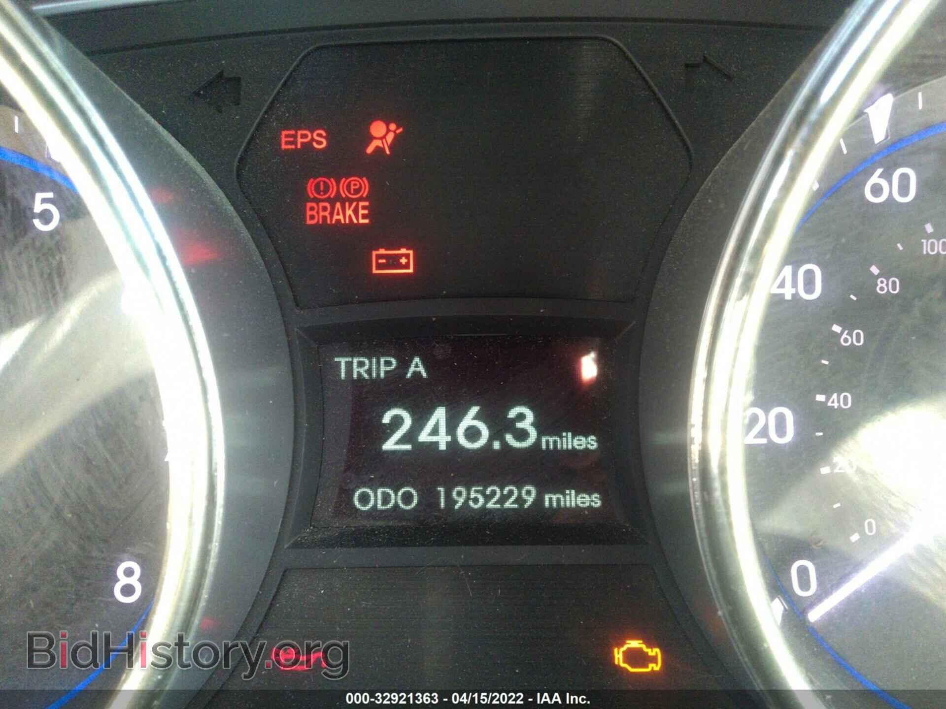 2012 HYUNDAI SONATA - VIN: 5NPEC4AB3CH385906 - Фото 7
