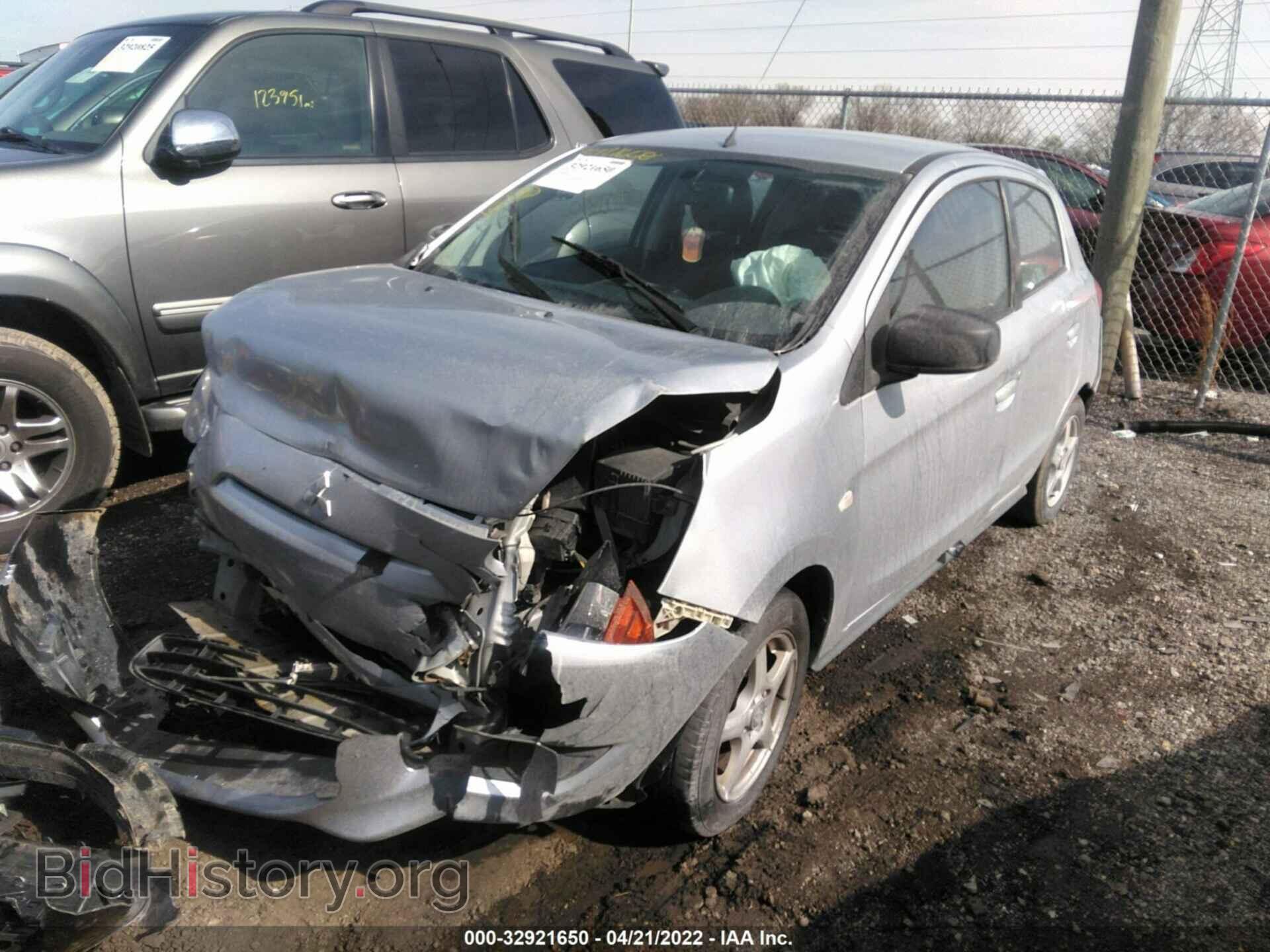 2014 MITSUBISHI MIRAGE - VIN: ML32A3HJ1EH008513 - Фото 2