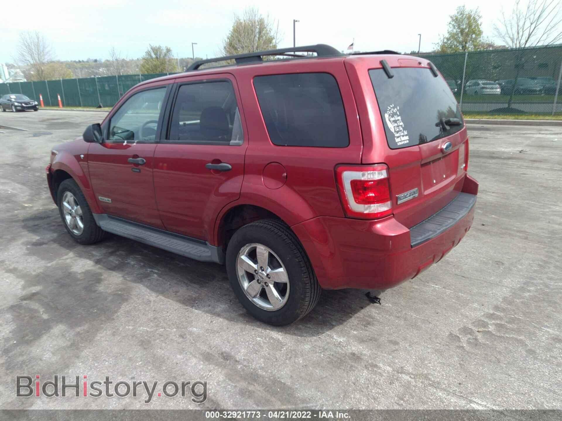 2008 FORD ESCAPE - VIN: 1FMCU93158KD07816 - Фото 3