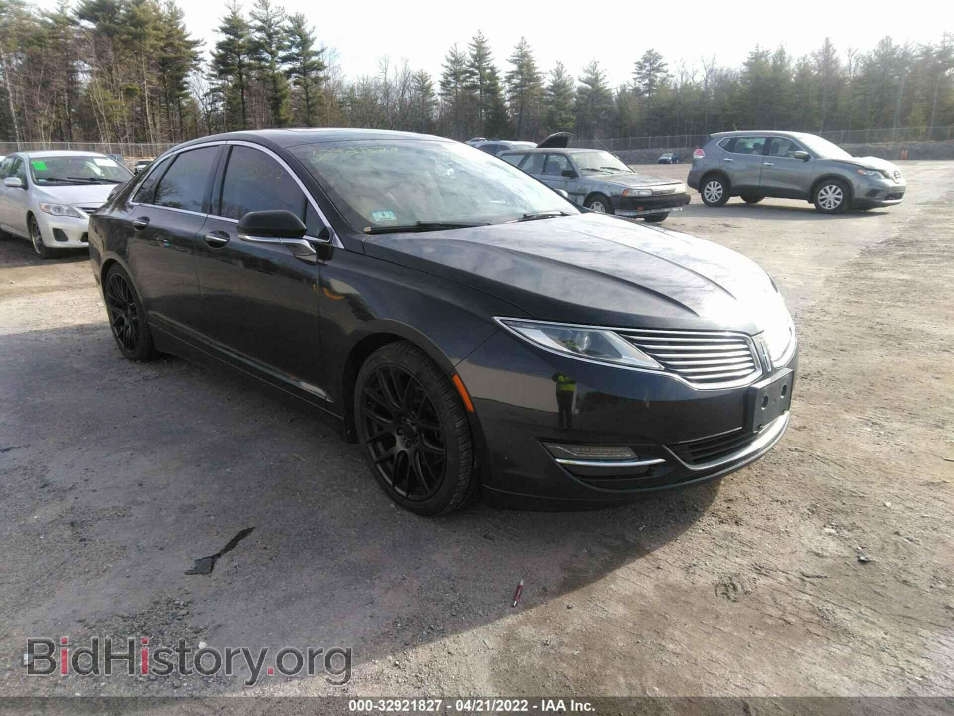 Фотография 3LN6L2G93ER832002 - LINCOLN MKZ 2014