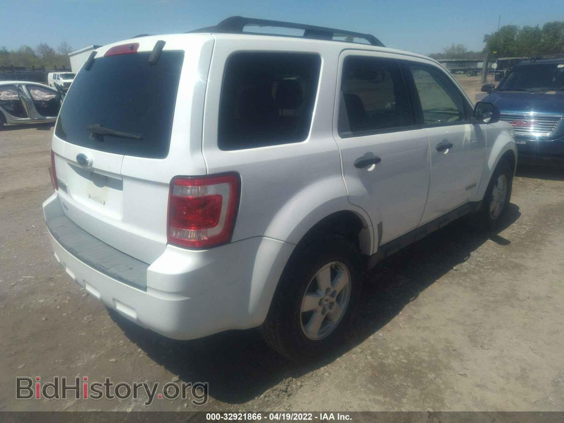 2008 FORD ESCAPE - VIN: 1FMCU03Z38KB09043 - Фото 4