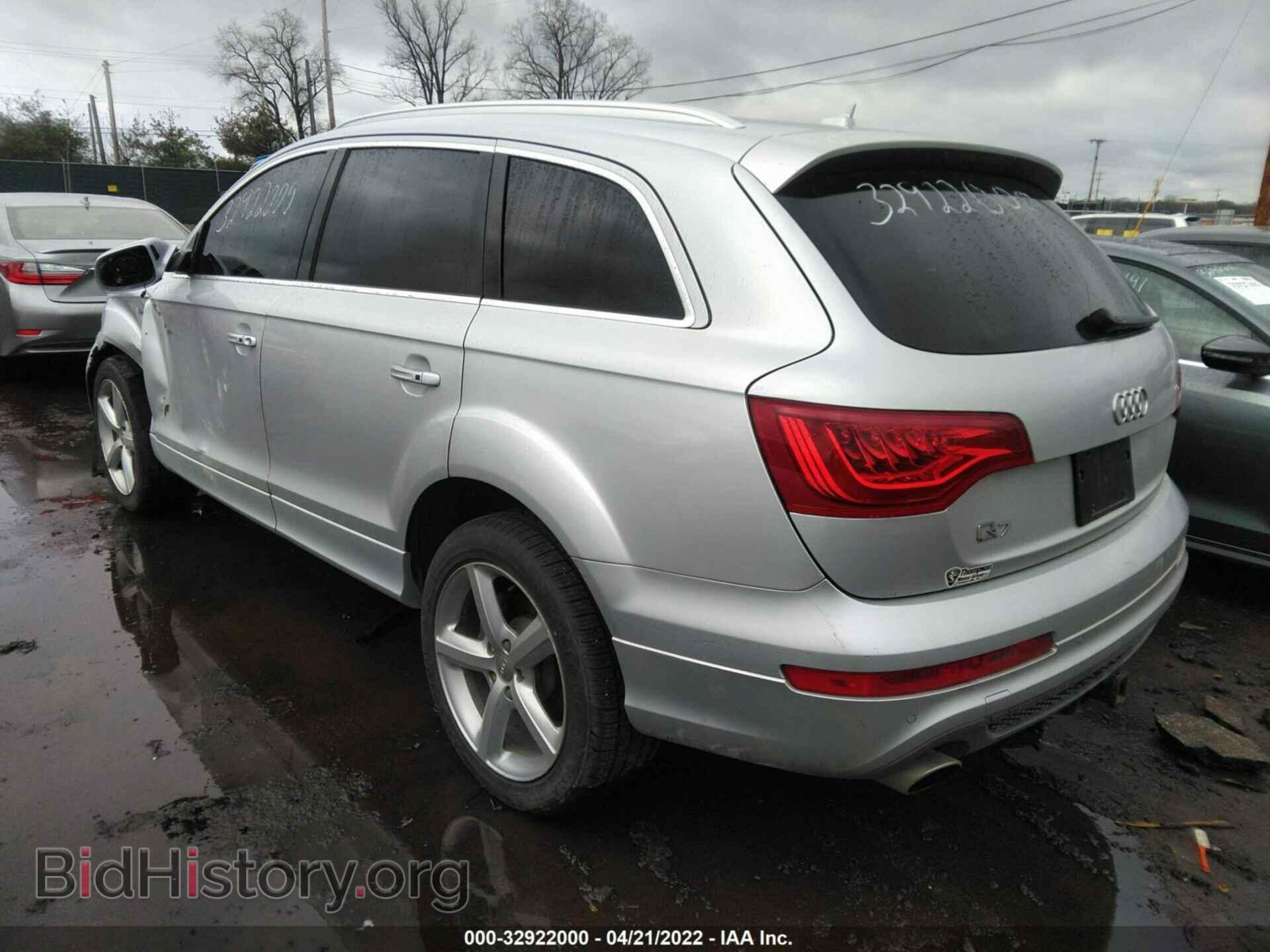 2012 AUDI Q7 - VIN: WA1DGAFE3CD006744 - Фото 3
