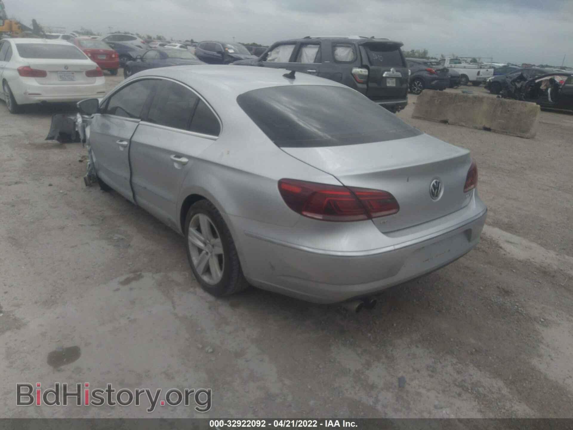 2013 VOLKSWAGEN CC - VIN: WVWBN7AN2DE512302 - Фото 3