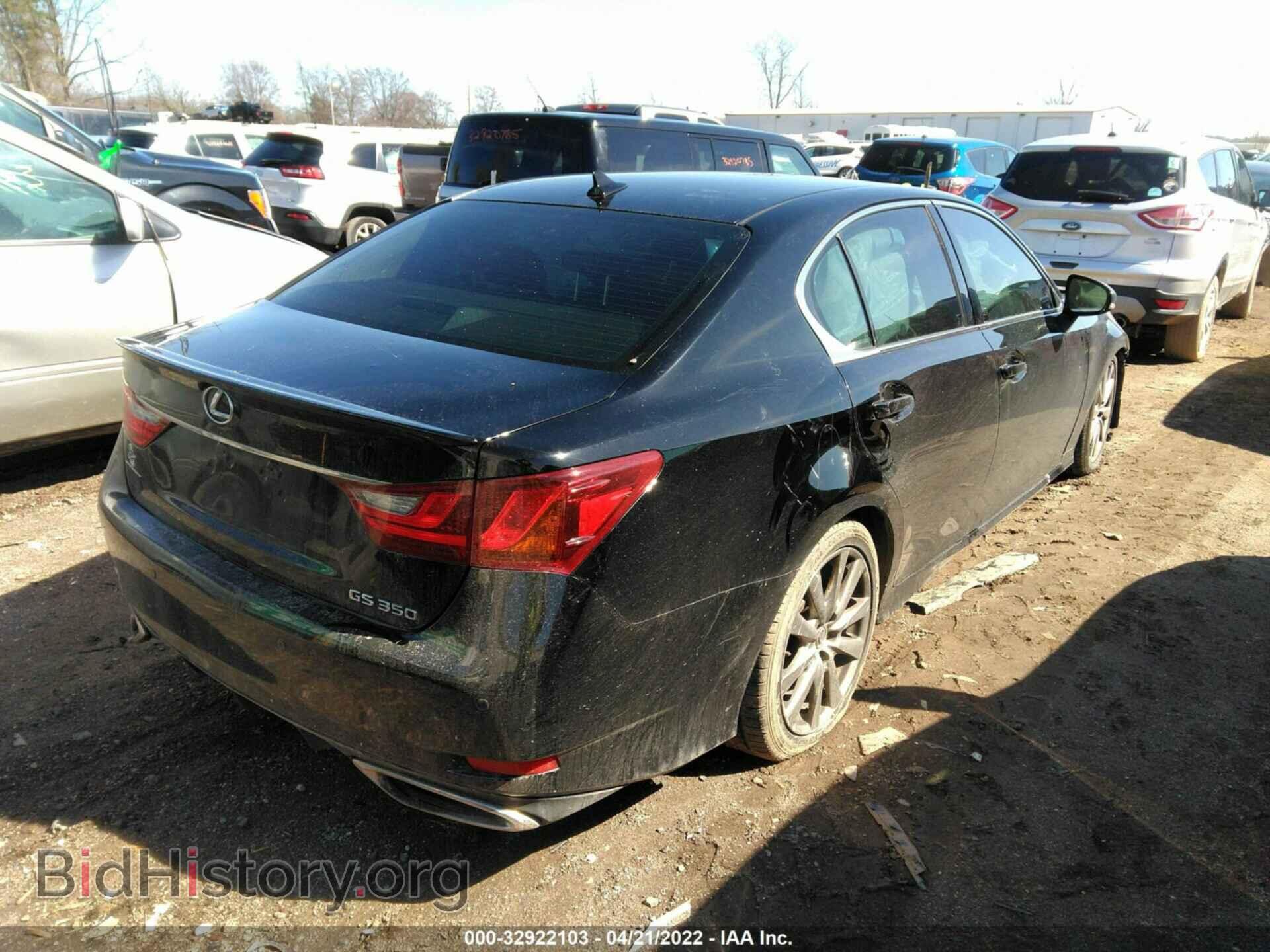 2013 LEXUS GS 350 - VIN: JTHBE1BL4D5011145 - Фото 4