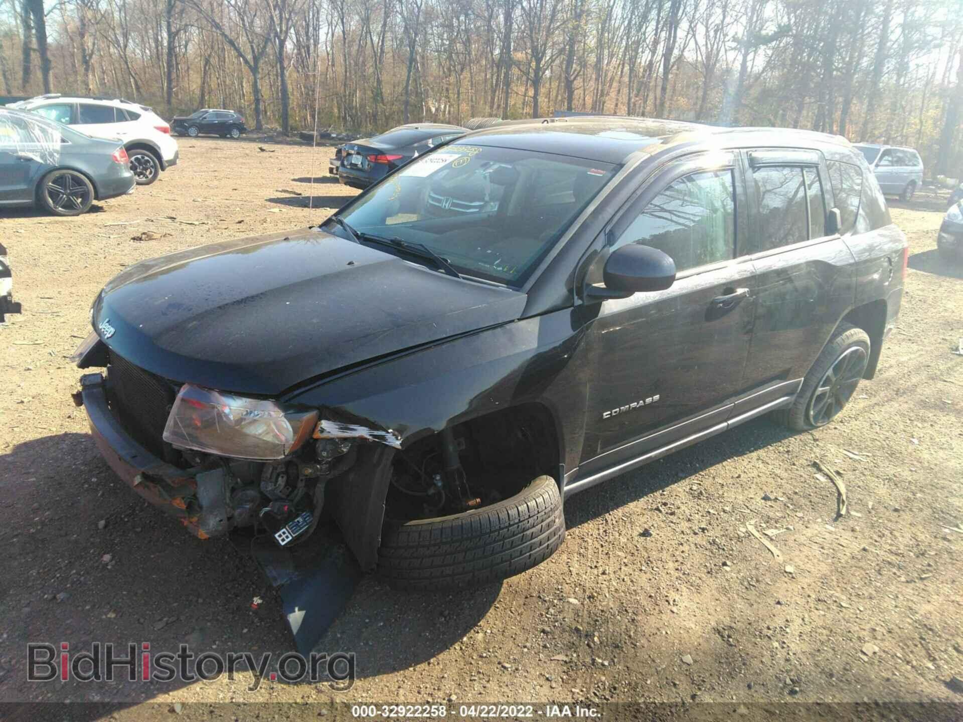 2012 JEEP COMPASS - VIN: 1C4NJDEB8CD676522 - Фото 2