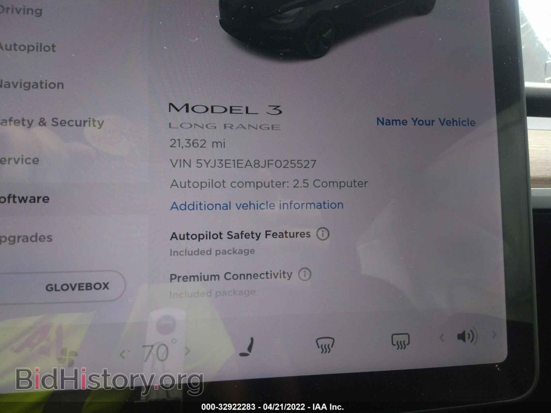 2018 TESLA MODEL 3 - VIN: 5YJ3E1EA8JF025527 - Photo 7