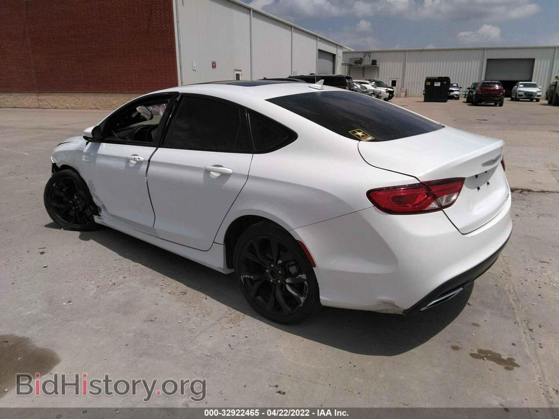 2015 CHRYSLER 200 - VIN: 1C3CCCBG5FN661751 - Фото 3