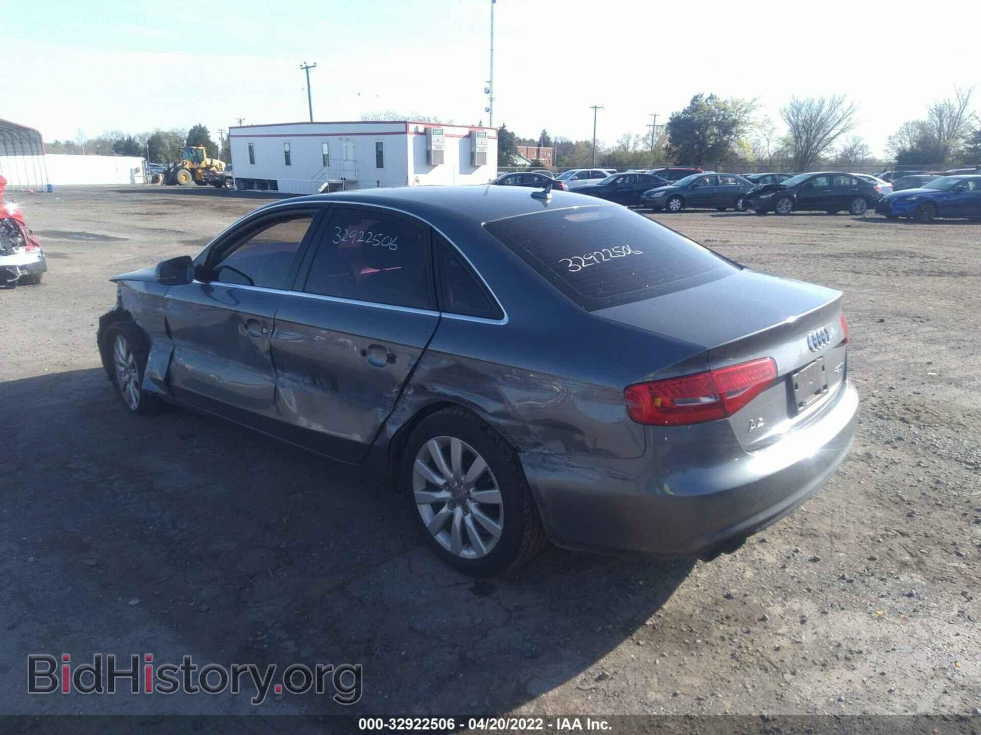 2013 AUDI A4 - VIN: WAUAFAFL2DN031329 - Фото 3