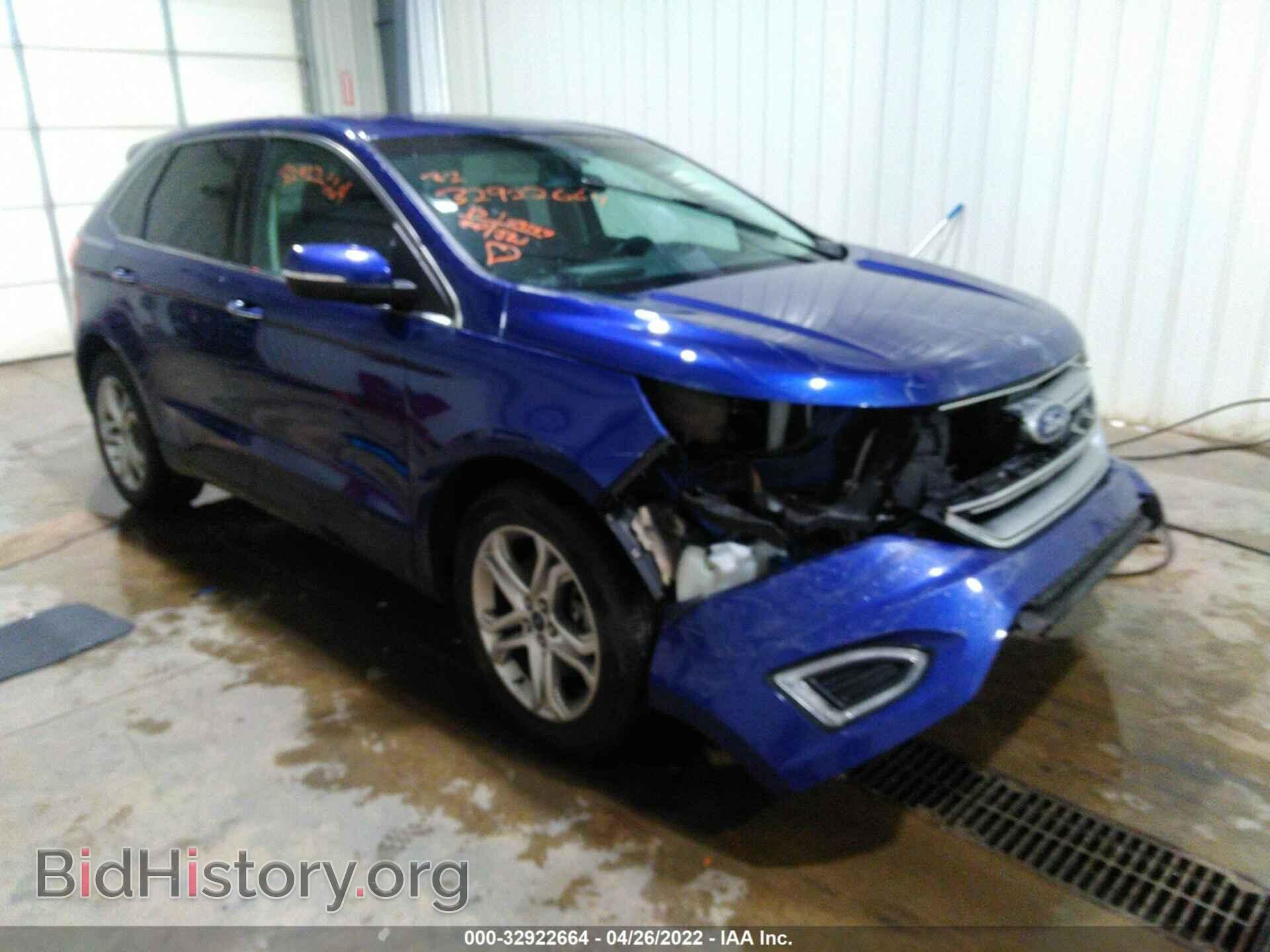 Photo 2FMTK4K84FBB37799 - FORD EDGE 2015