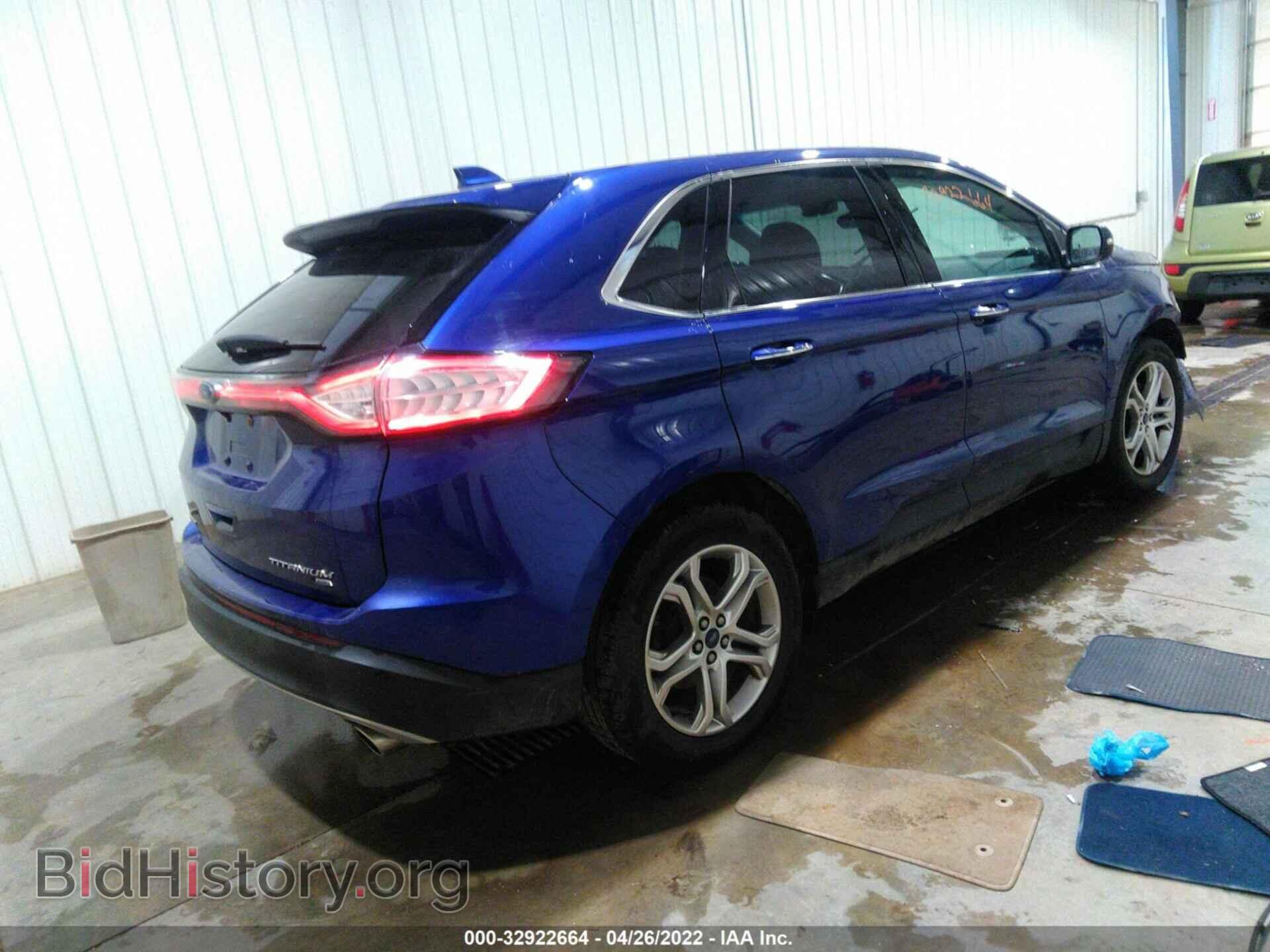 2015 FORD EDGE - VIN: 2FMTK4K84FBB37799 - Photo 2