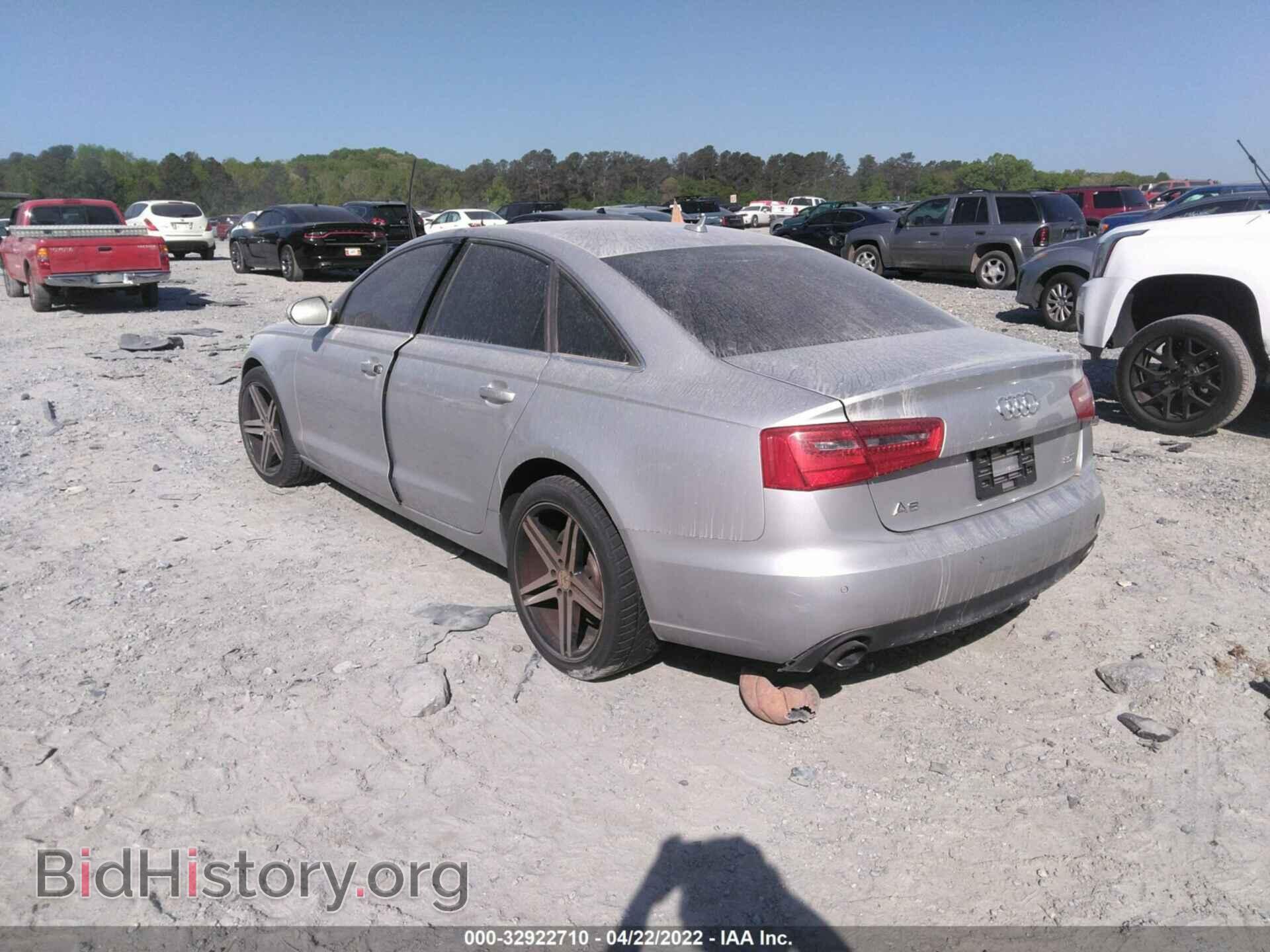 2012 AUDI A6 - VIN: WAUDFAFC2CN154320 - Фото 3