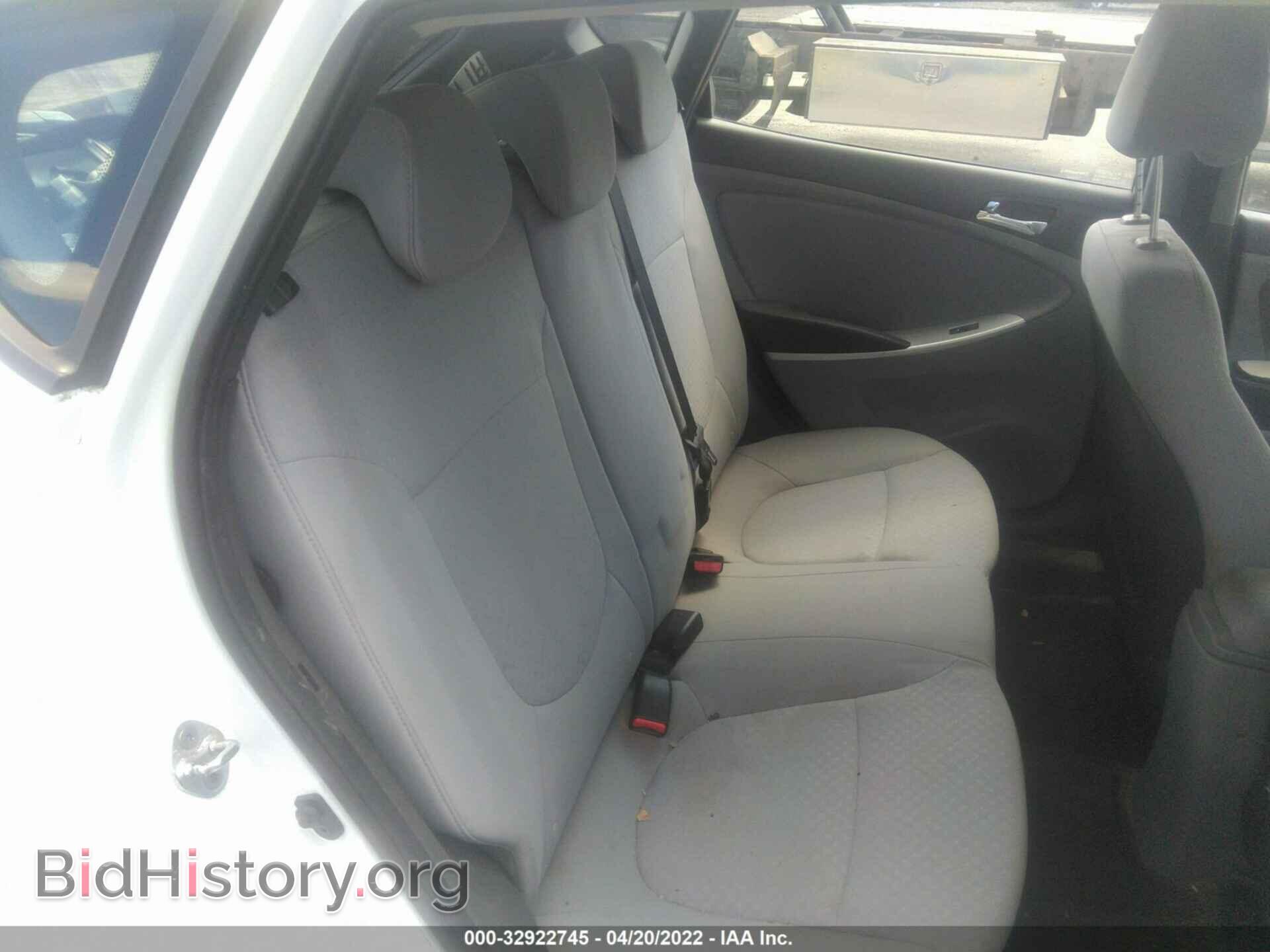 2013 HYUNDAI ACCENT - VIN: KMHCU5AE2DU106016 - Фото 8
