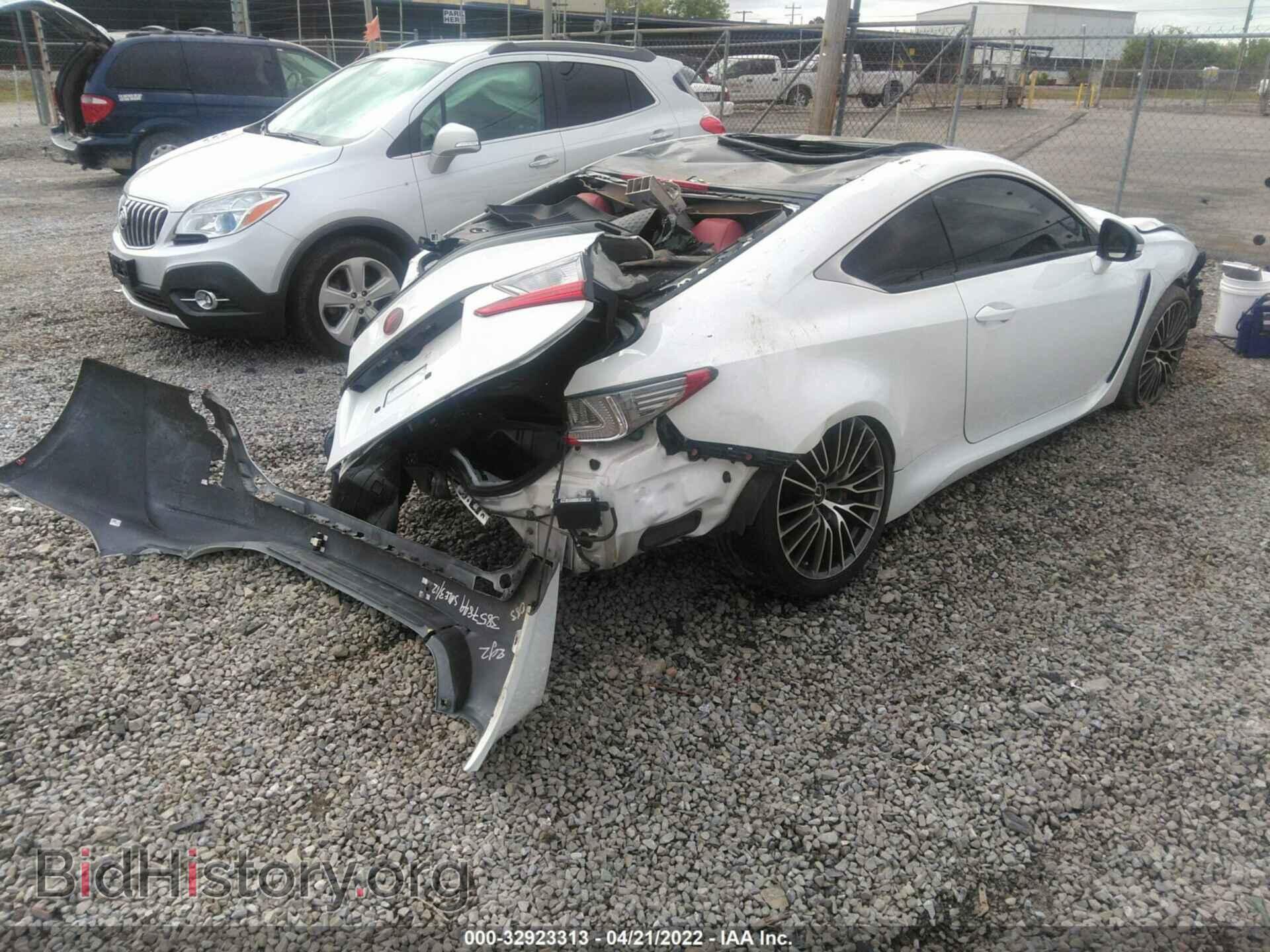 2016 LEXUS RC F - VIN: JTHHP5BC2G5005375 - Фото 4