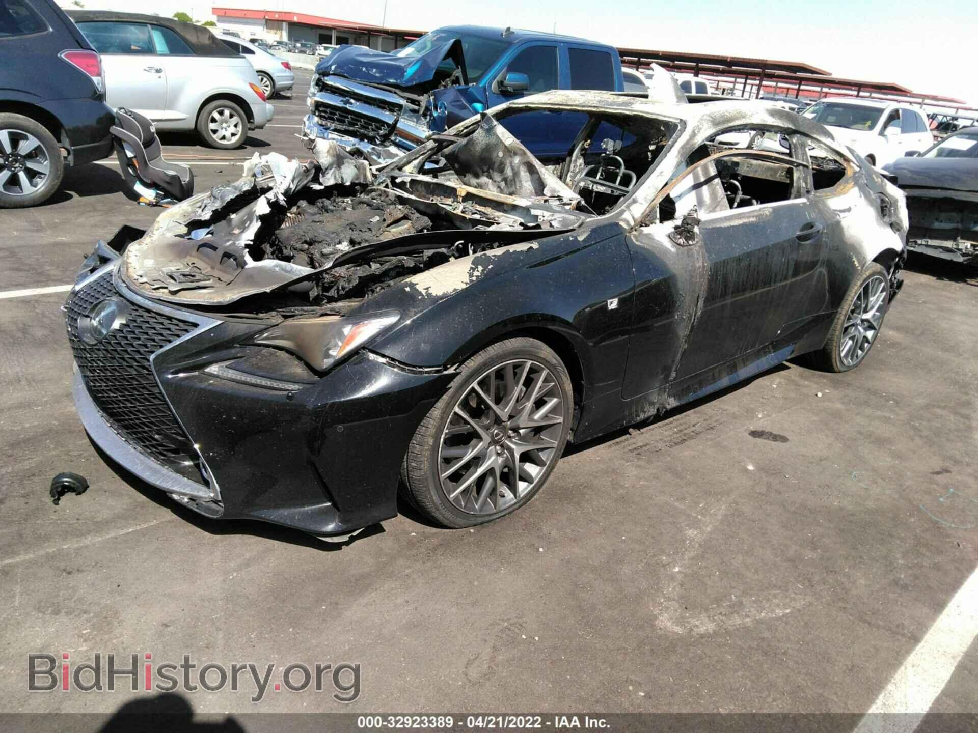 2017 LEXUS RC - VIN: JTHSE5BC4H5008291 - Фото 2