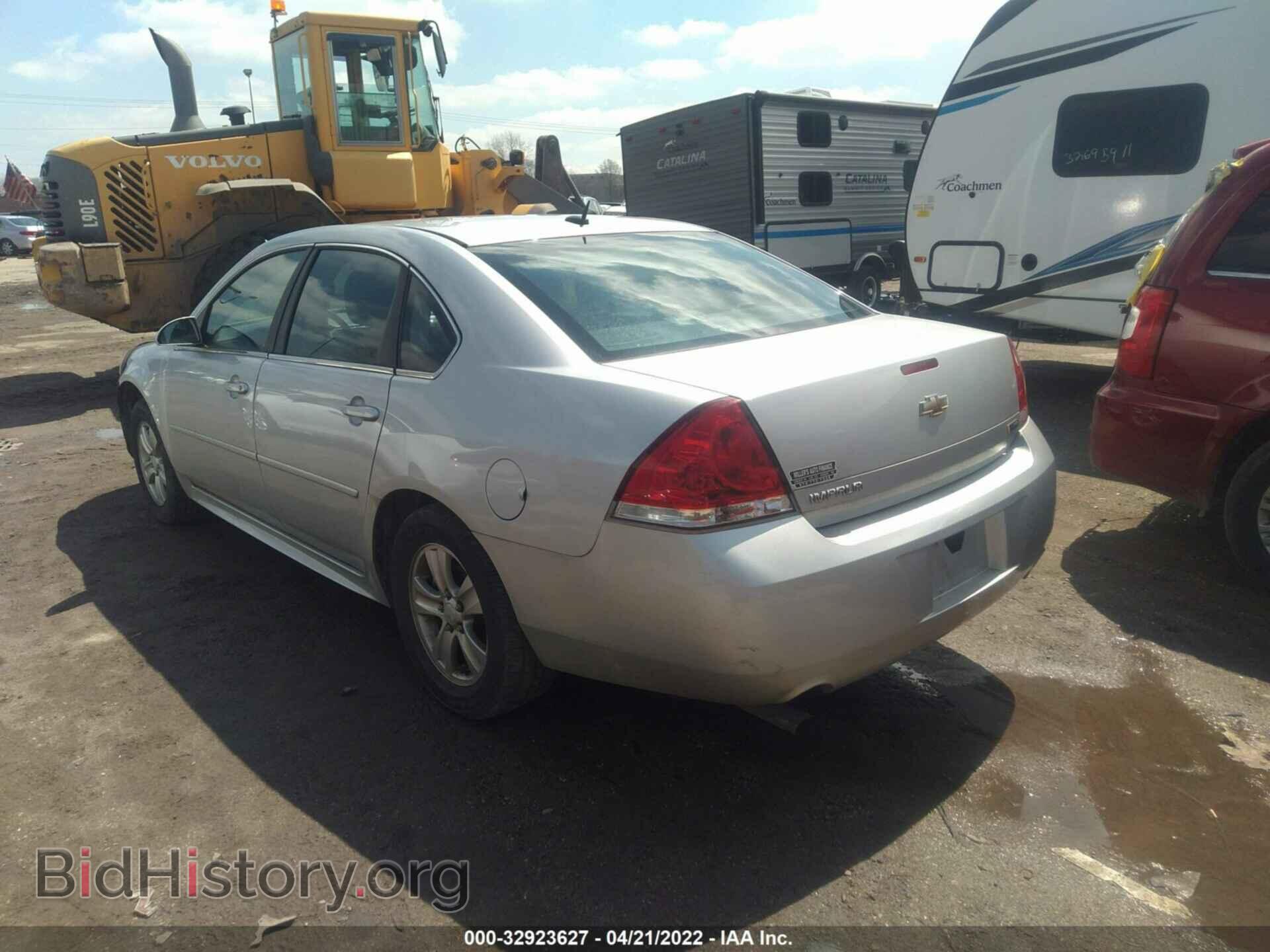 2012 CHEVROLET IMPALA - VIN: 2G1WF5E35C1191828 - Фото 3