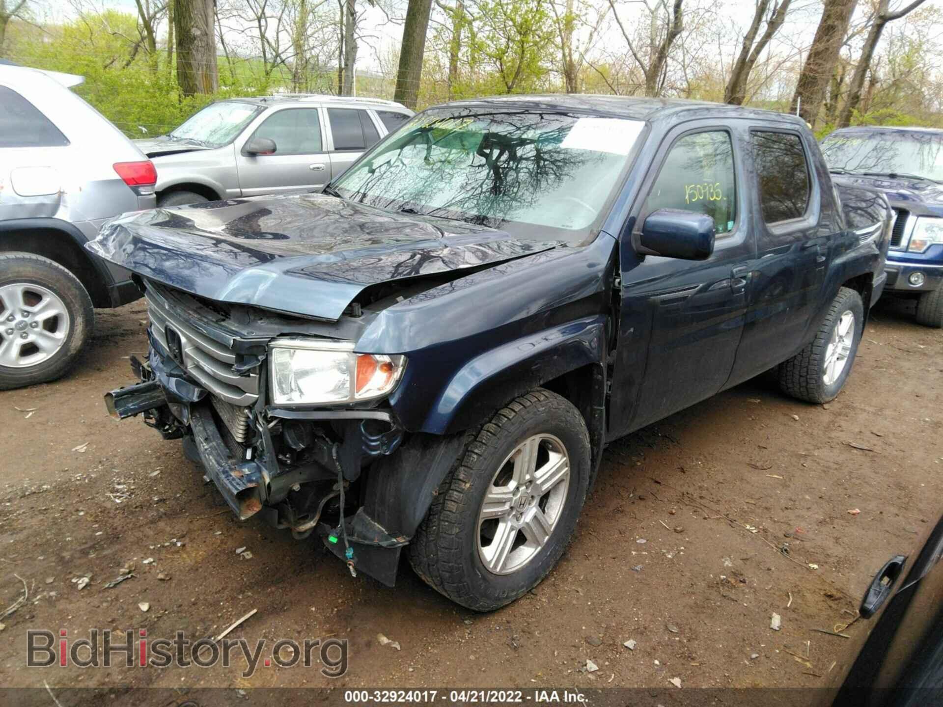 2012 HONDA RIDGELINE - VIN: 5FPYK1F52CB454687 - Фото 2
