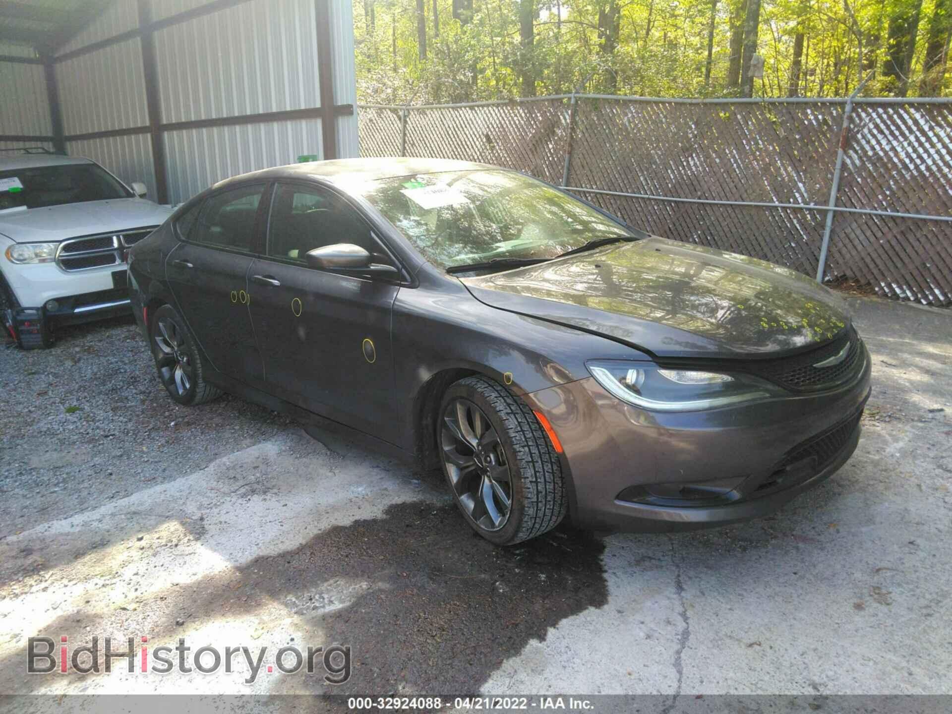 Фотография 1C3CCCBB8FN650845 - CHRYSLER 200 2015
