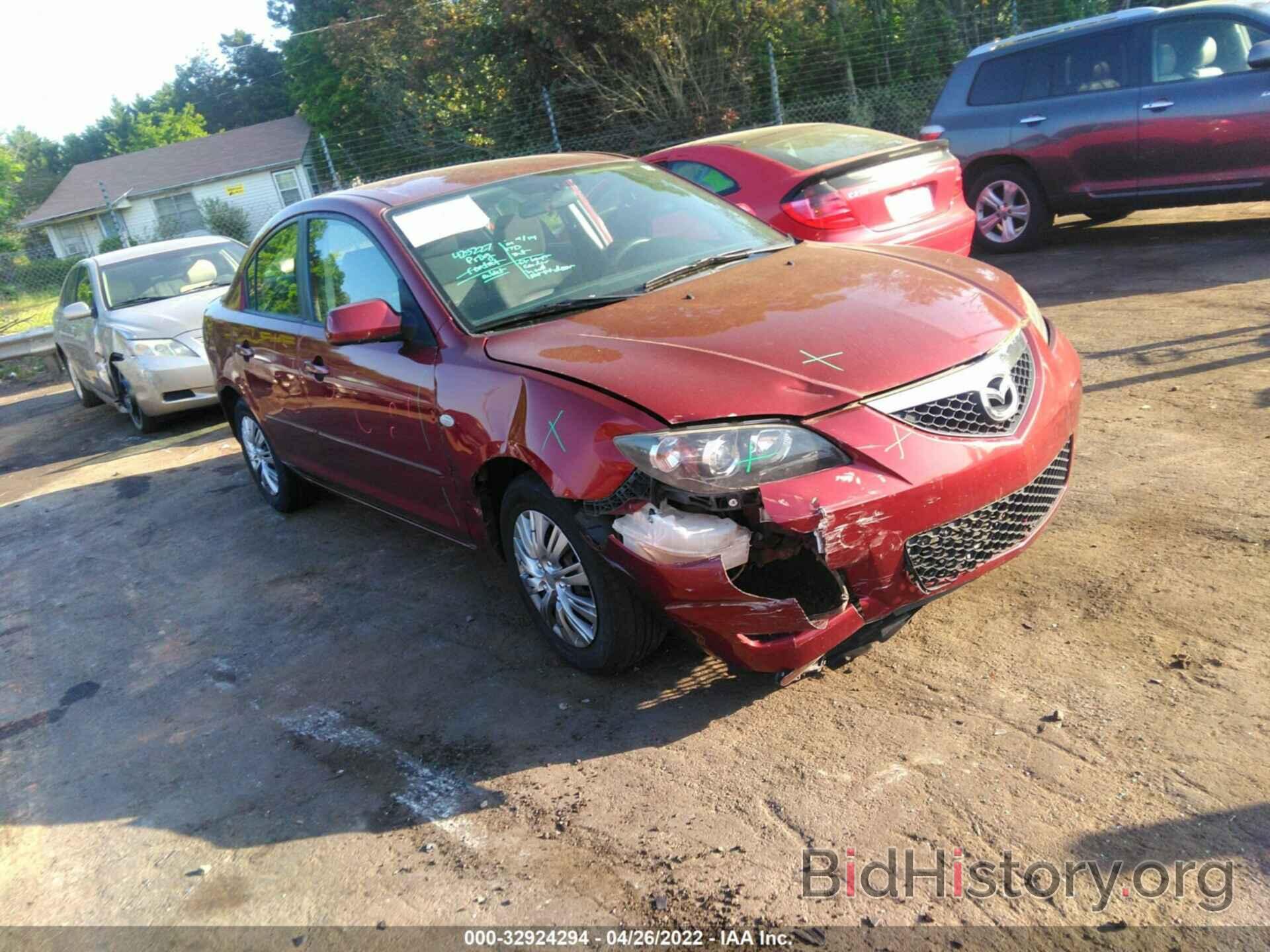 Photo JM1BK12F481121758 - MAZDA MAZDA3 2008