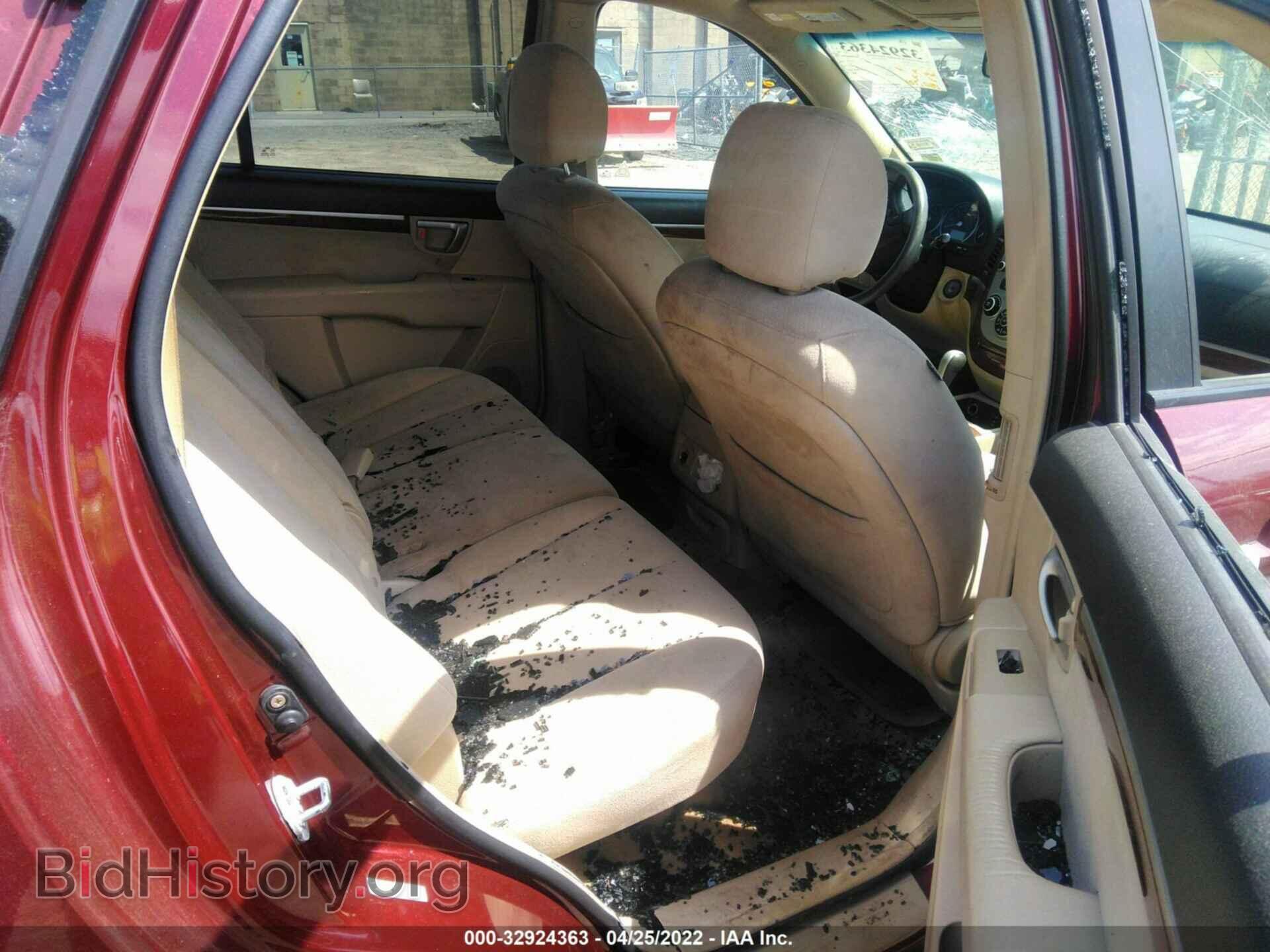 2009 HYUNDAI SANTA FE - VIN: 5NMSG73D99H278419 - Фото 8